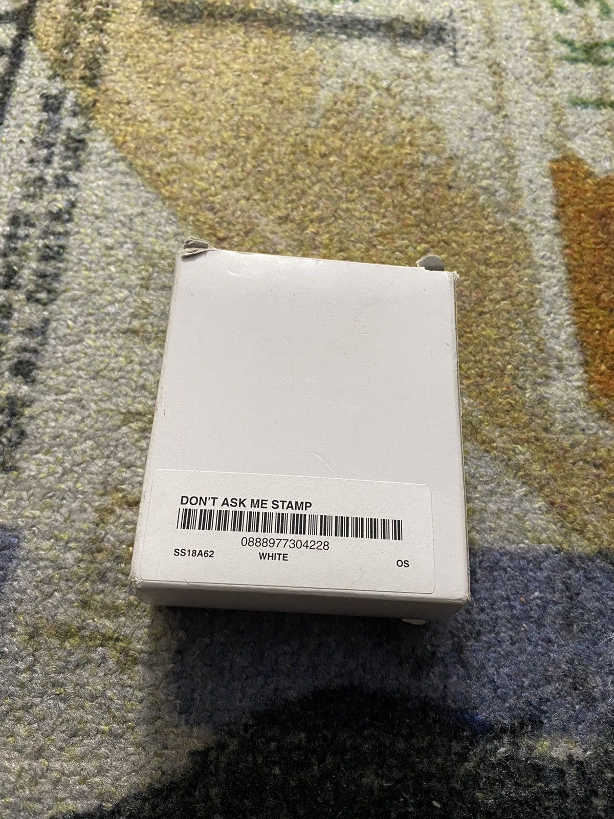 Supreme Supreme Don’t Ask Me For Shit Stamp Size ONE SIZE - 4 Thumbnail