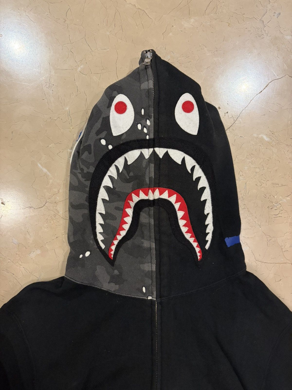 Bape × Stussy Bape X Stussy shark hoodie (RARE) Size US M / EU 48-50 / 2 - 2 Thumbnail