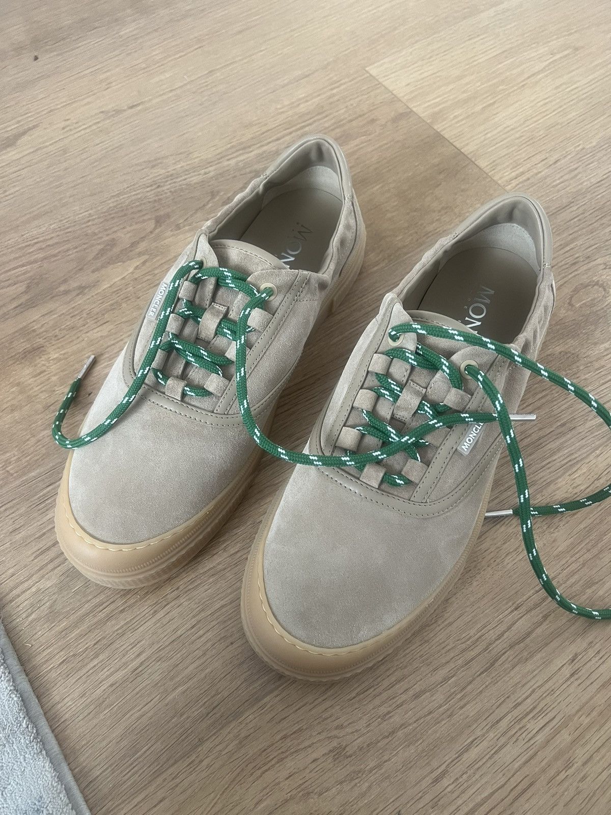 Moncler Vera Leisure Suede Trainers Size US 11 / EU 44 - 2 Thumbnail