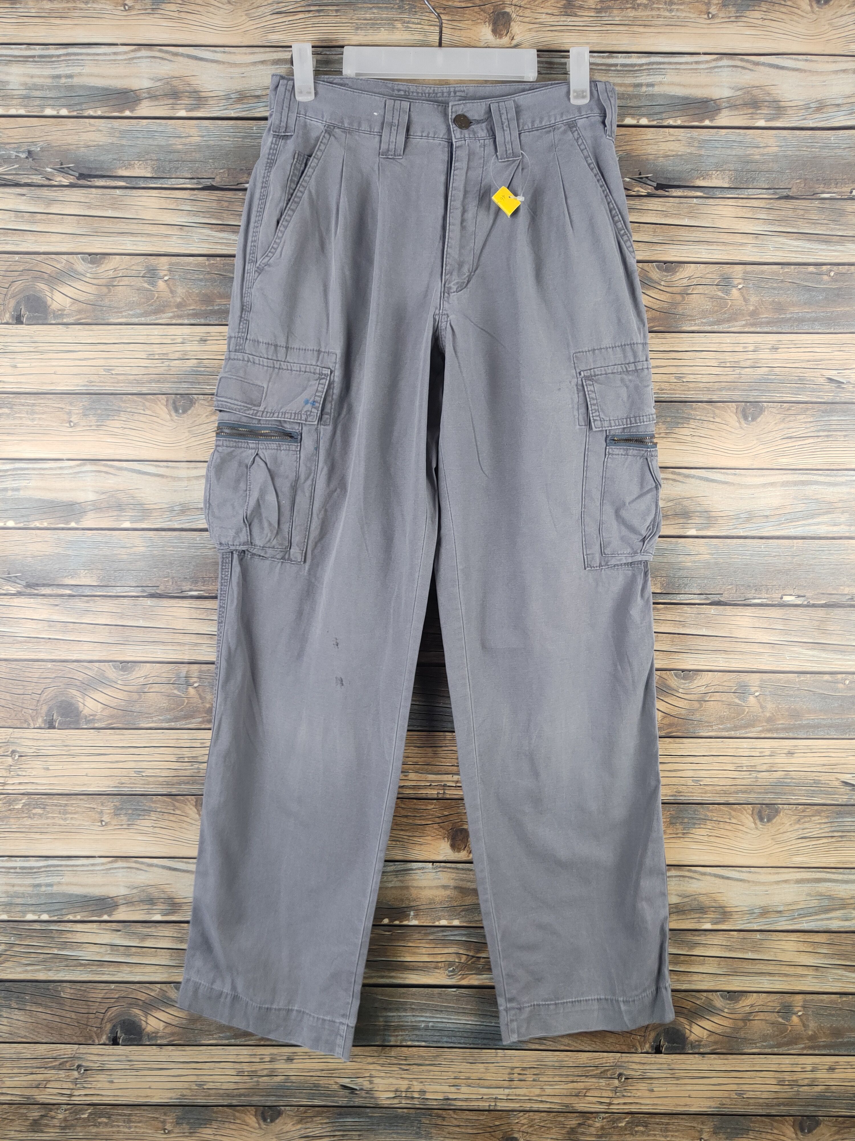 Japanese Brand DL Gran Cisco Gray Multipocket Tactical Cargo Pants #46-288T Size US 28 / EU 44 - 1 Thumbnail
