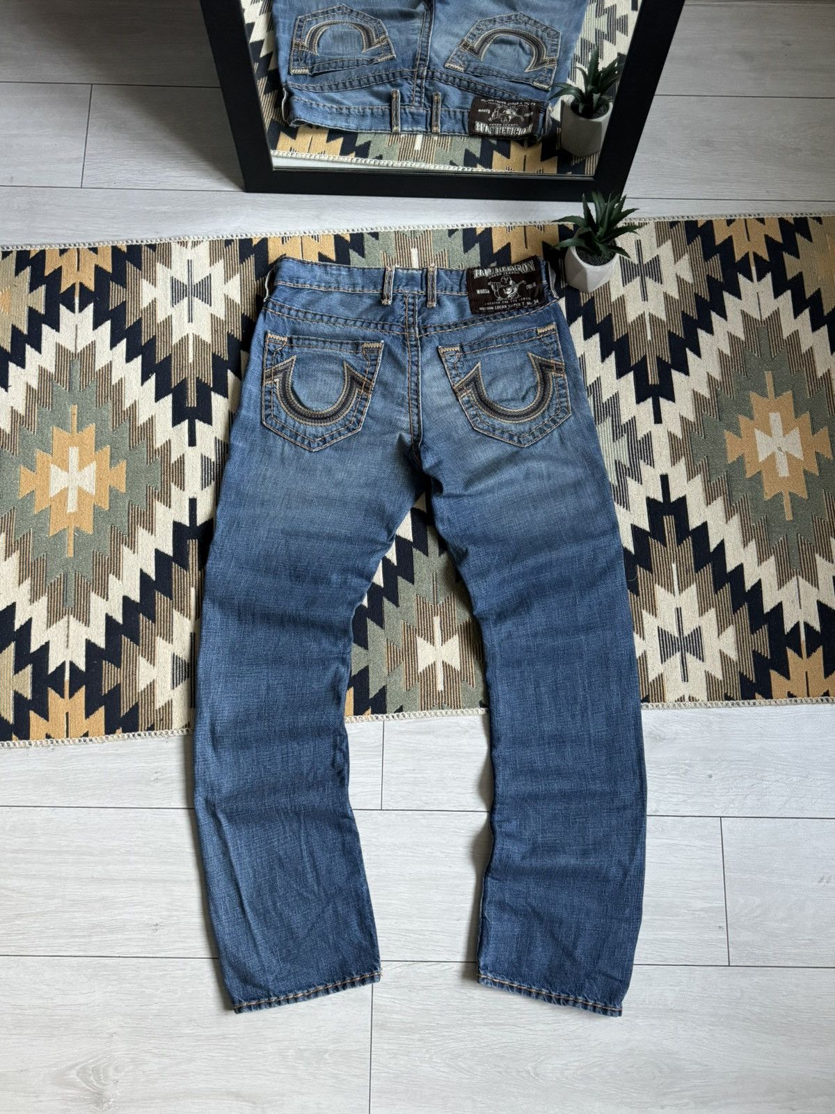 True Religion Vintage True Religion USA Hype Baggy Denim Jeans Size US 32 / EU 48 - 1 Thumbnail