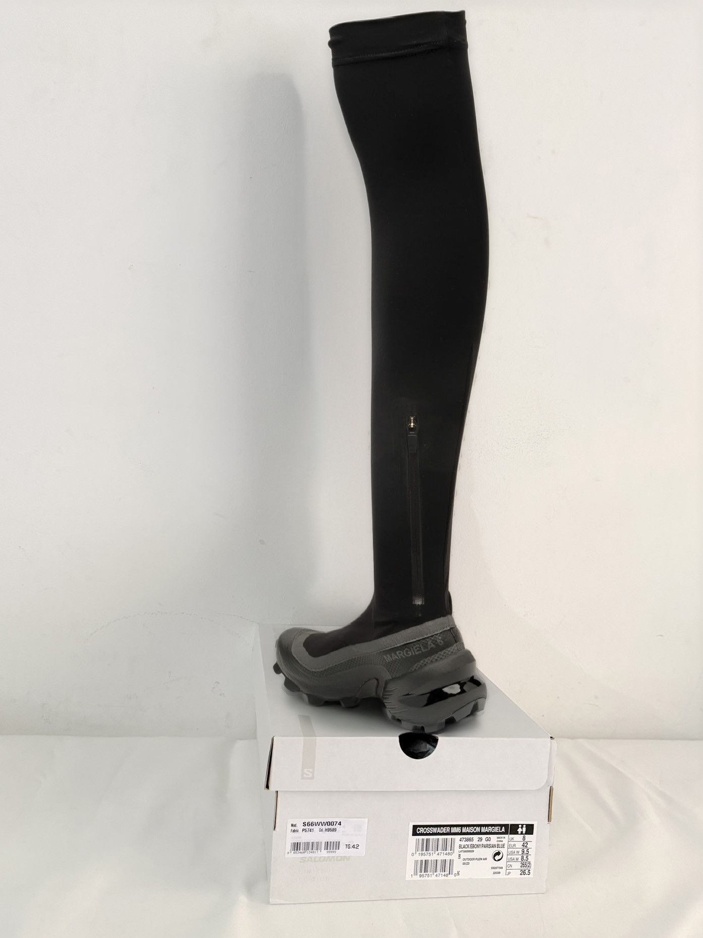 Maison Margiela × Salomon Crosswader Salomon X MM6 Thigh High Boots Size US 9 / EU 42 - 2 Thumbnail