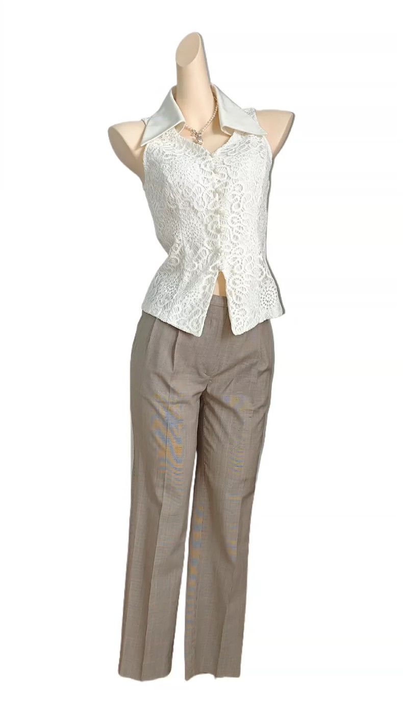 Vivienne Westwood Vivienne Westwood Grainy wool dress pants Size 25" / US 0 / IT 36 - 3 Thumbnail
