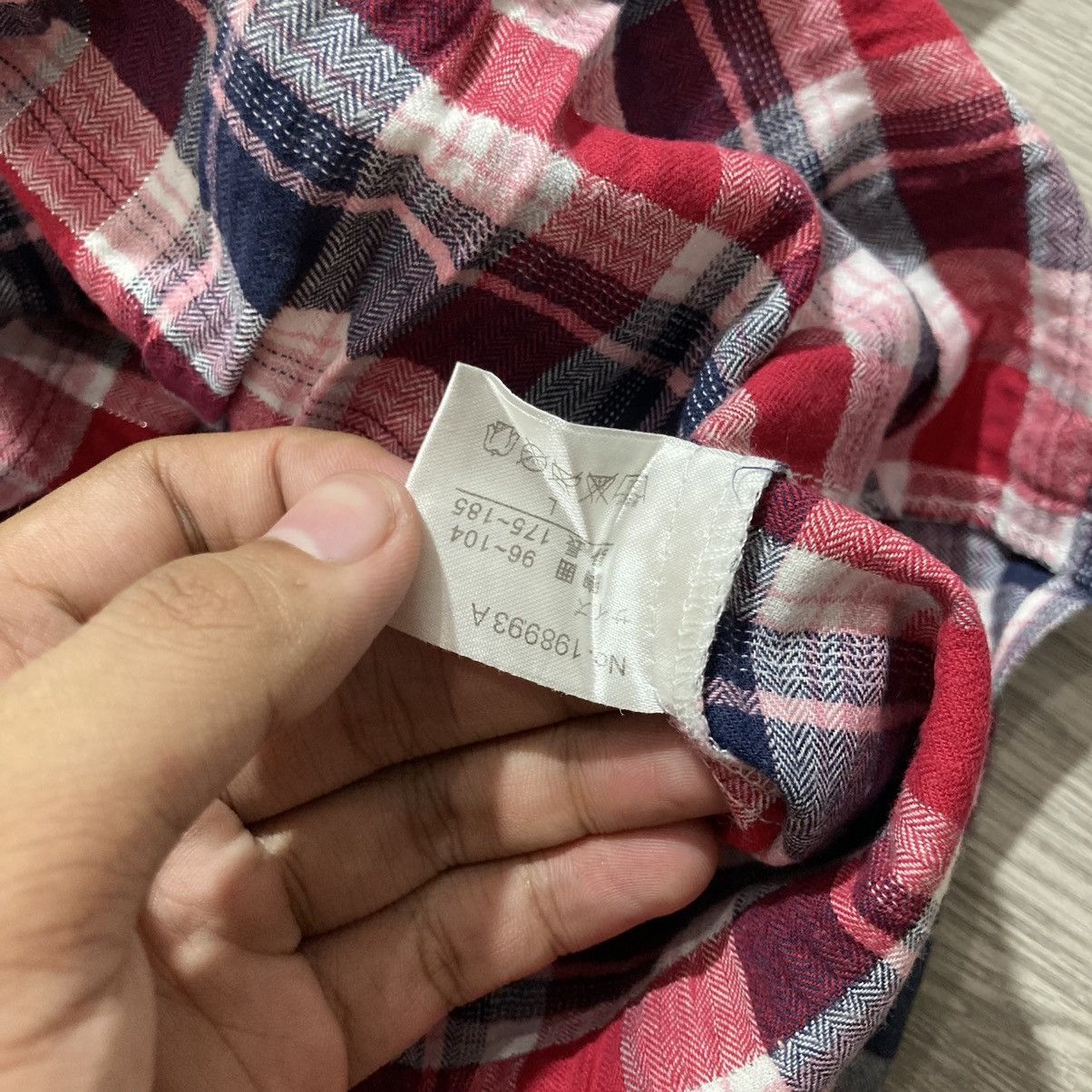 20471120 2000s Corn Flake Poem Logo Western Plaid Shirt Button Up Size US L / EU 52-54 / 3 - 12 Thumbnail