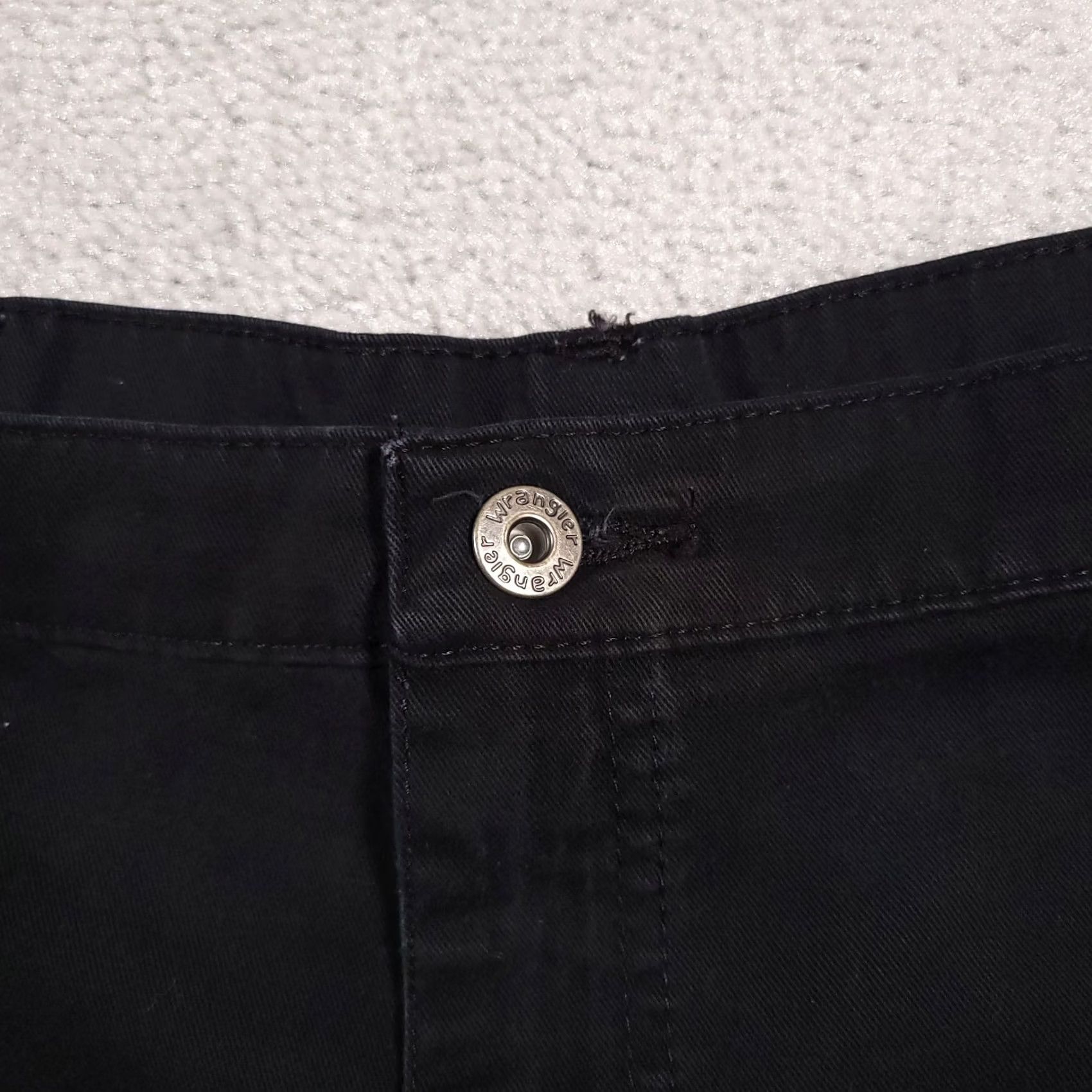 Wrangler Wrangler Regular Fit Cargo Pants Mens 40X30 Black Workwear Straight Fit Size US 40 / EU 56 - 6 Thumbnail