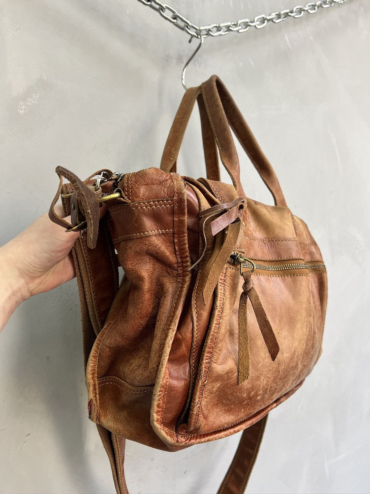 Diesel Diesel style leather shoulder bag leather hype Size ONE SIZE - 3 Thumbnail