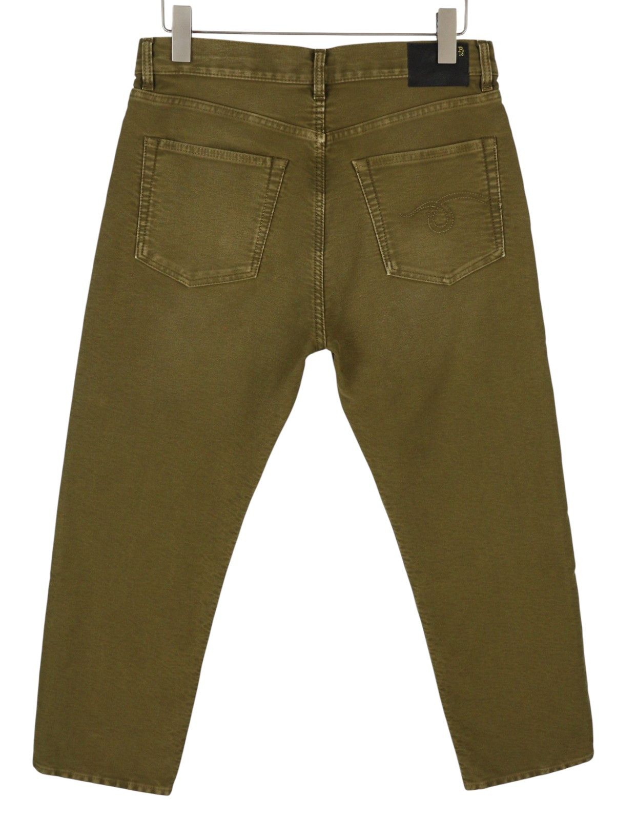 R13 BOYFRIEND 28 Olive Moleskin Zip Fly FW25 Jeans 87211 Size 28" / US 6 / IT 42 - 4 Thumbnail
