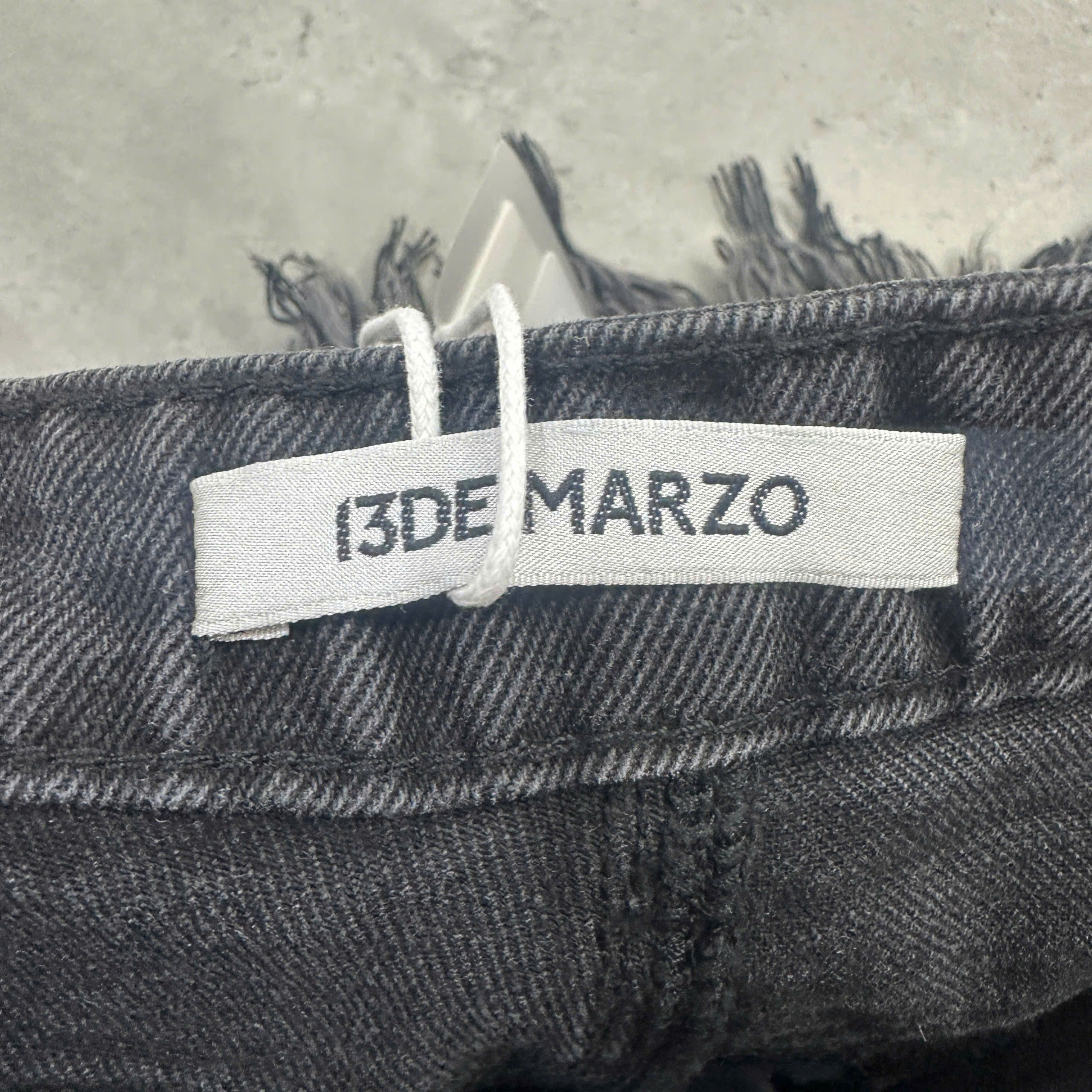 13DE MARZO 13 DEMARZO Graffiti Double Layer Shorts BLACK Size 24" / US 00 / IT 34 - 7 Thumbnail