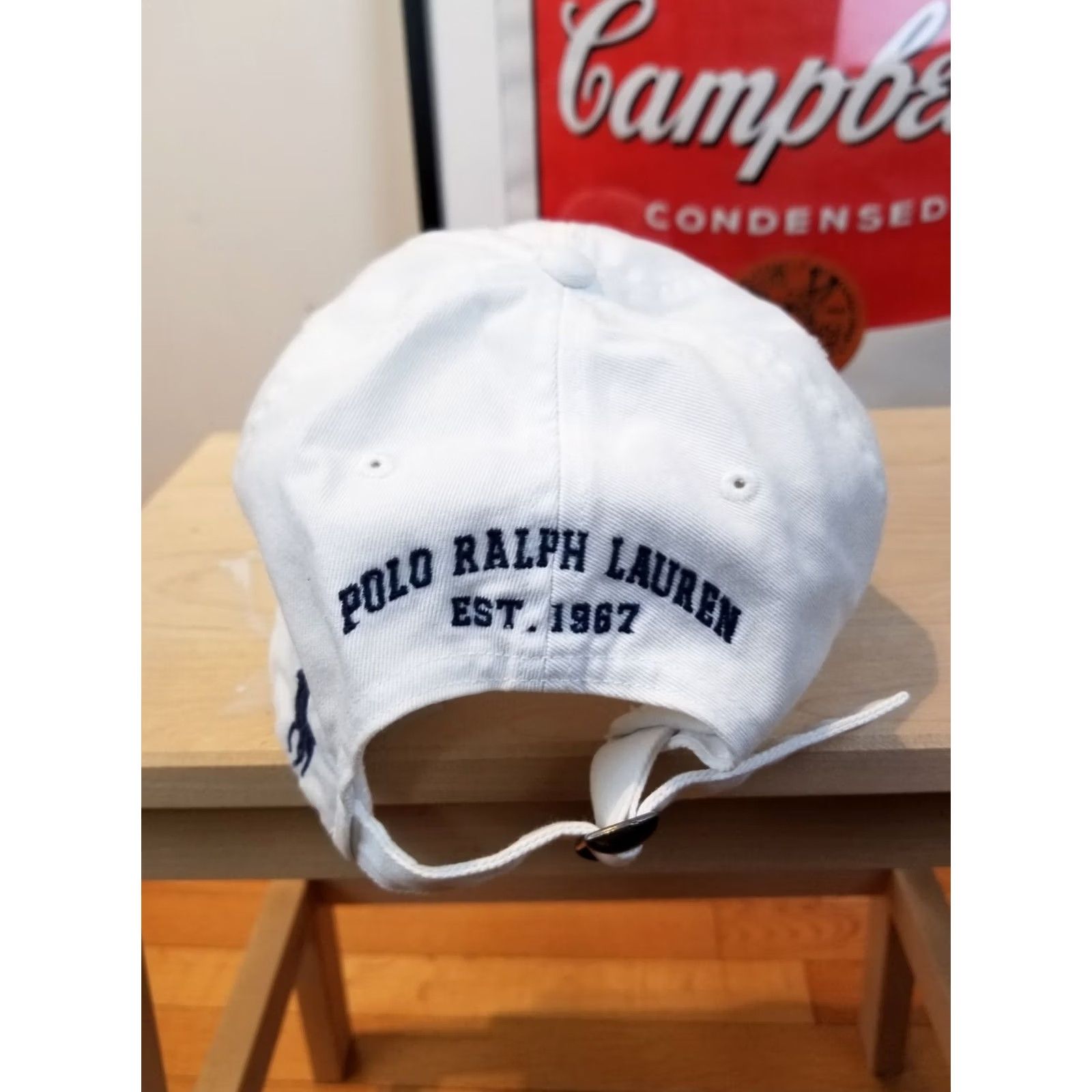 Ralph Lauren VINTAGE Ralph Lauren POLO USA FLAG White Hat One Size Baseball Cap Mens Size US M / EU 48-50 / 2 - 3 Thumbnail