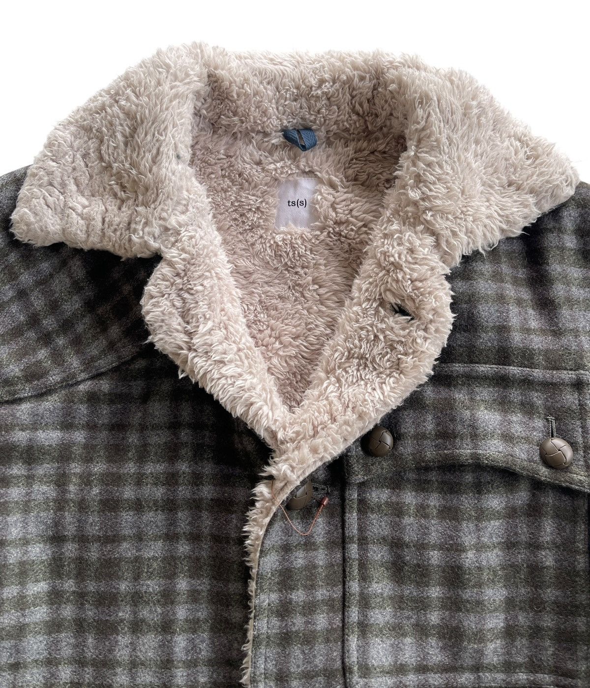 Ts(S) Ts(S) Wool Tartan Sherpa Heavy Coat Size US S / EU 44-46 / 1 - 6 Thumbnail