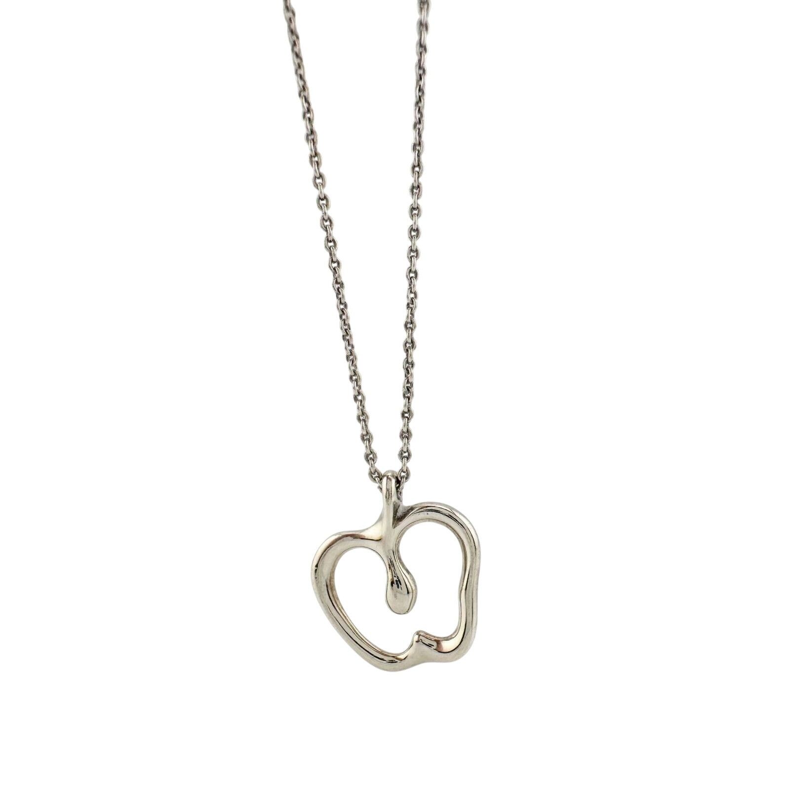 Tiffany & Co. Tiffany & Co Apple Necklace in Sterling Silver - 15" Chain Size ONE SIZE - 12 Thumbnail