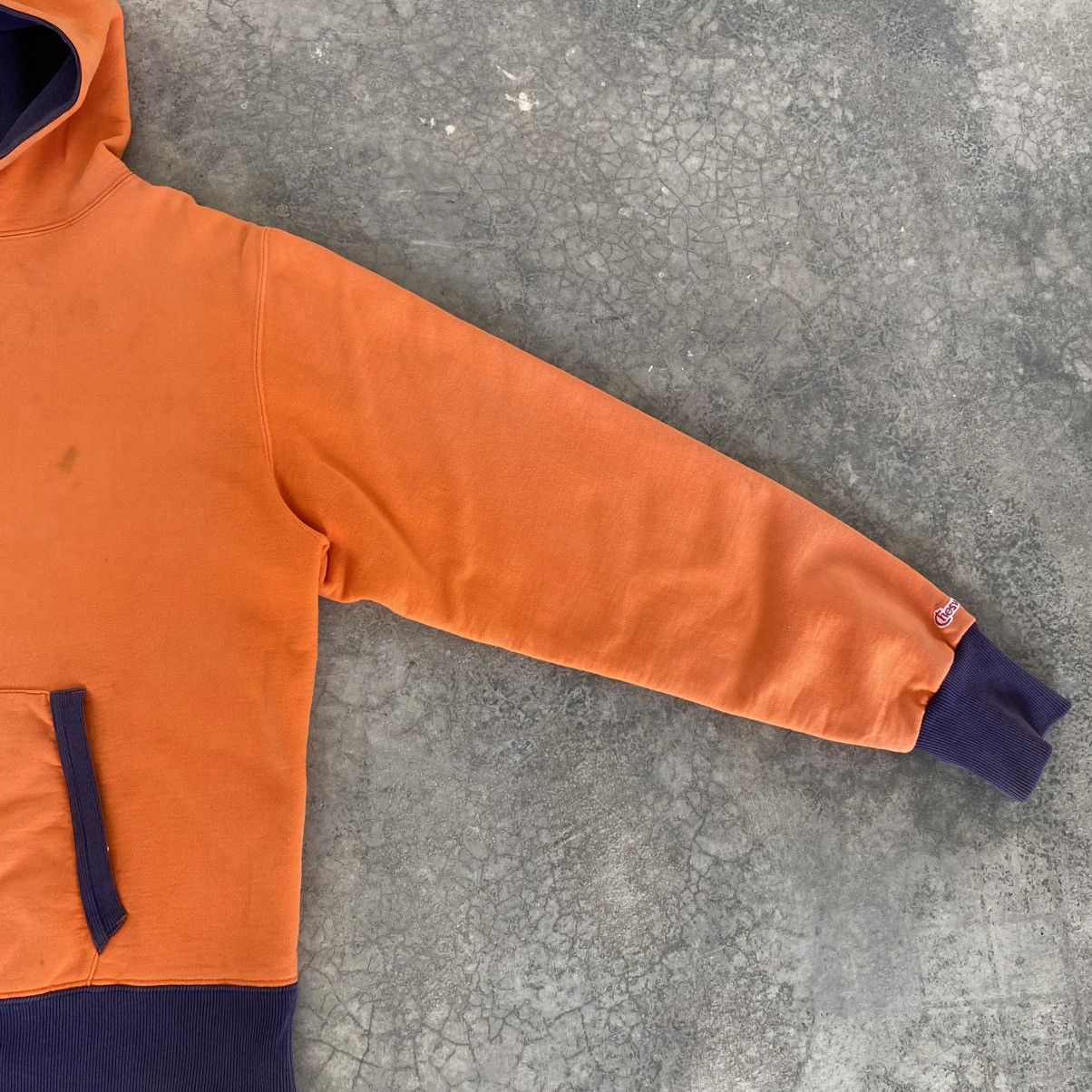 Toyo Enterprises VTG Cheswick Two Tone Lined Hooded Thick Sweatshirt Size US L / EU 52-54 / 3 - 13 Thumbnail