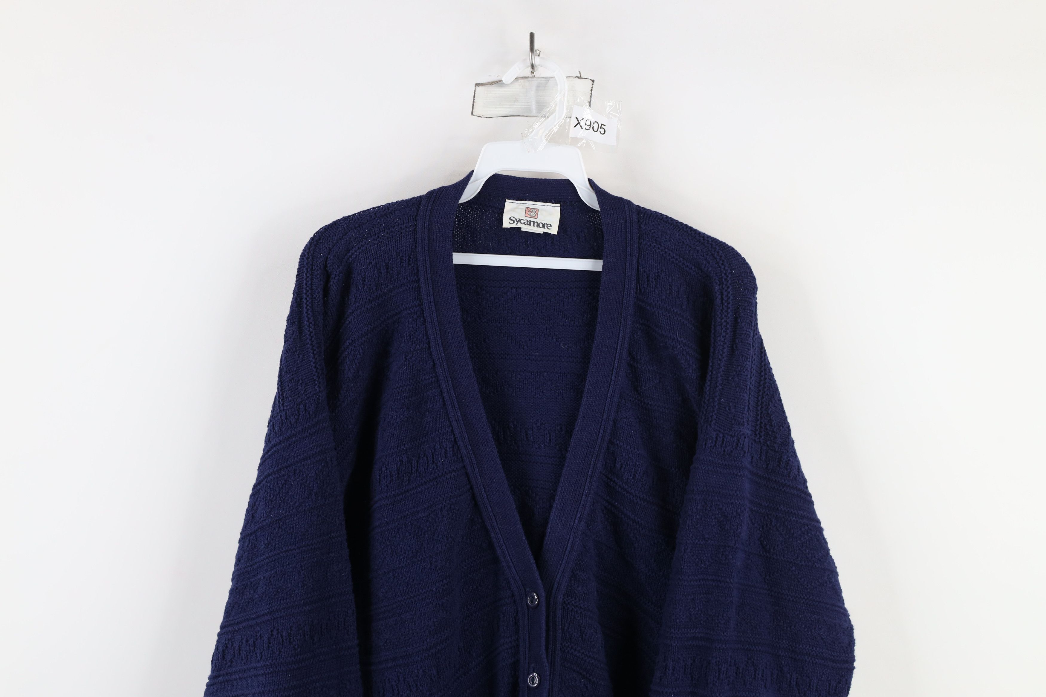Vintage Vintage 90s Streetwear Fair Isle Knit Cardigan Sweater USA Size L / US 10 / IT 46 - 2 Thumbnail