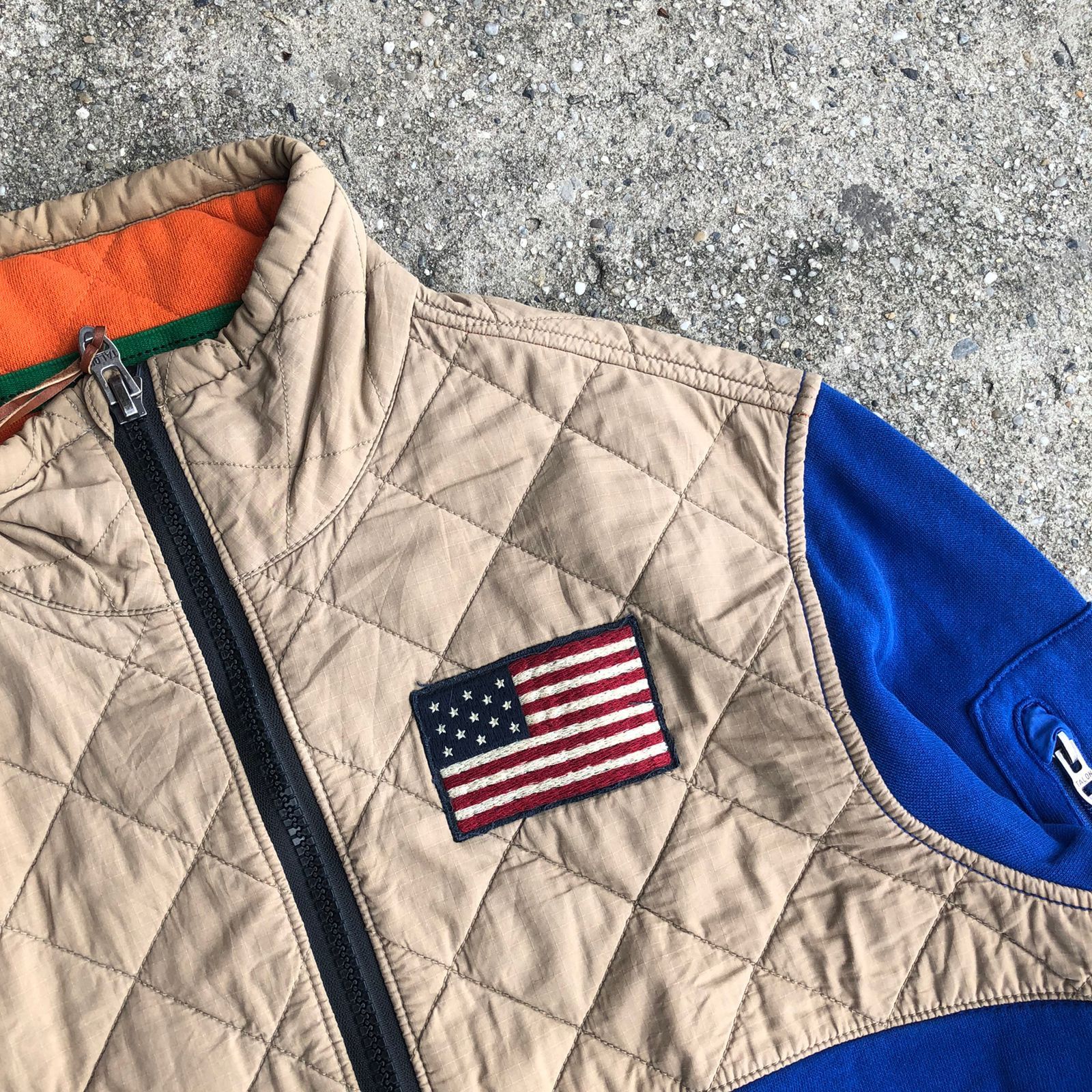 Polo Ralph Lauren Vintage Polo Halfziper Size US M / EU 48-50 / 2 - 2 Thumbnail