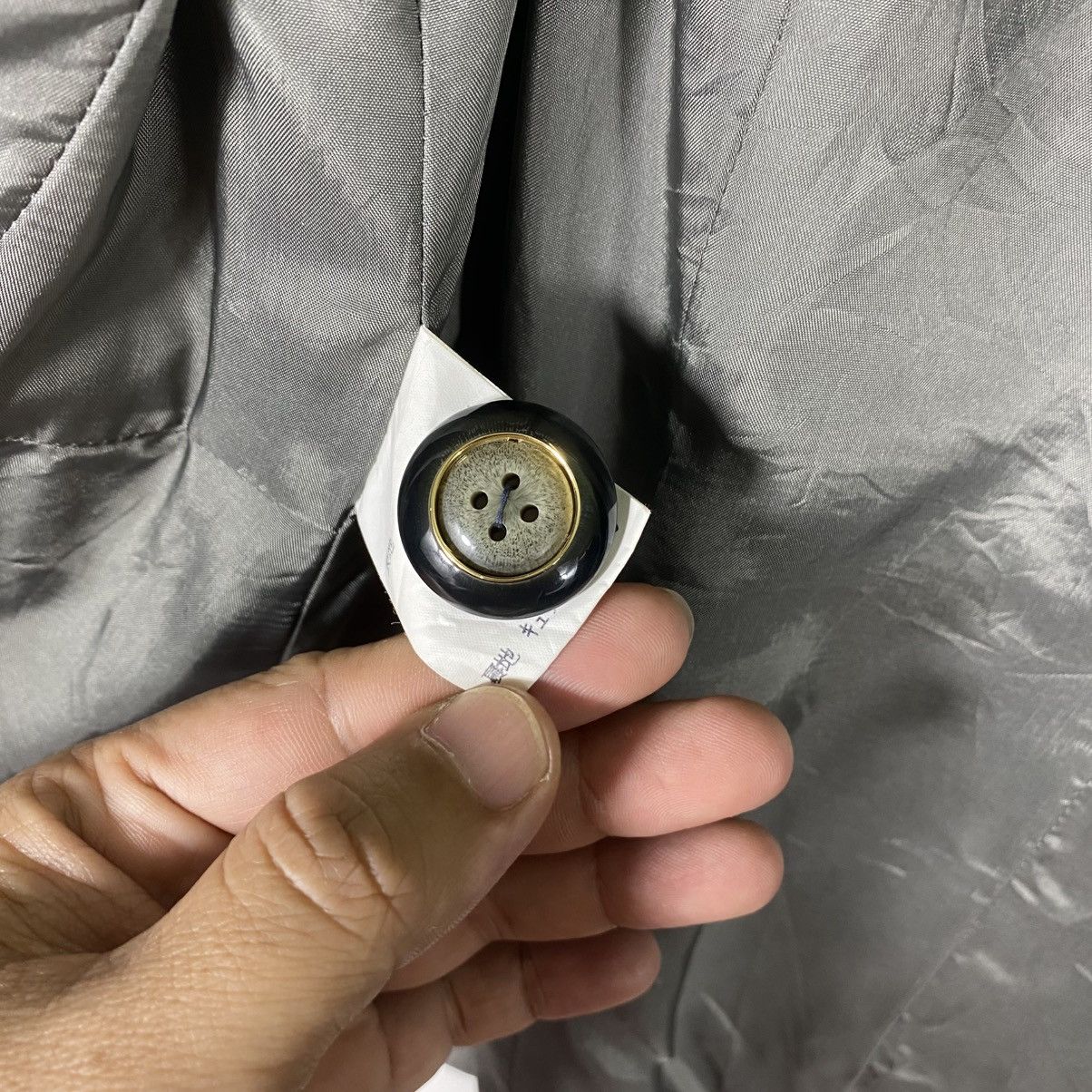 Loro Piana × Vintage Vintage Loro Piana X Jujin plaxa Button Jacket S Size Size M / US 6-8 / IT 42-44 - 7 Thumbnail