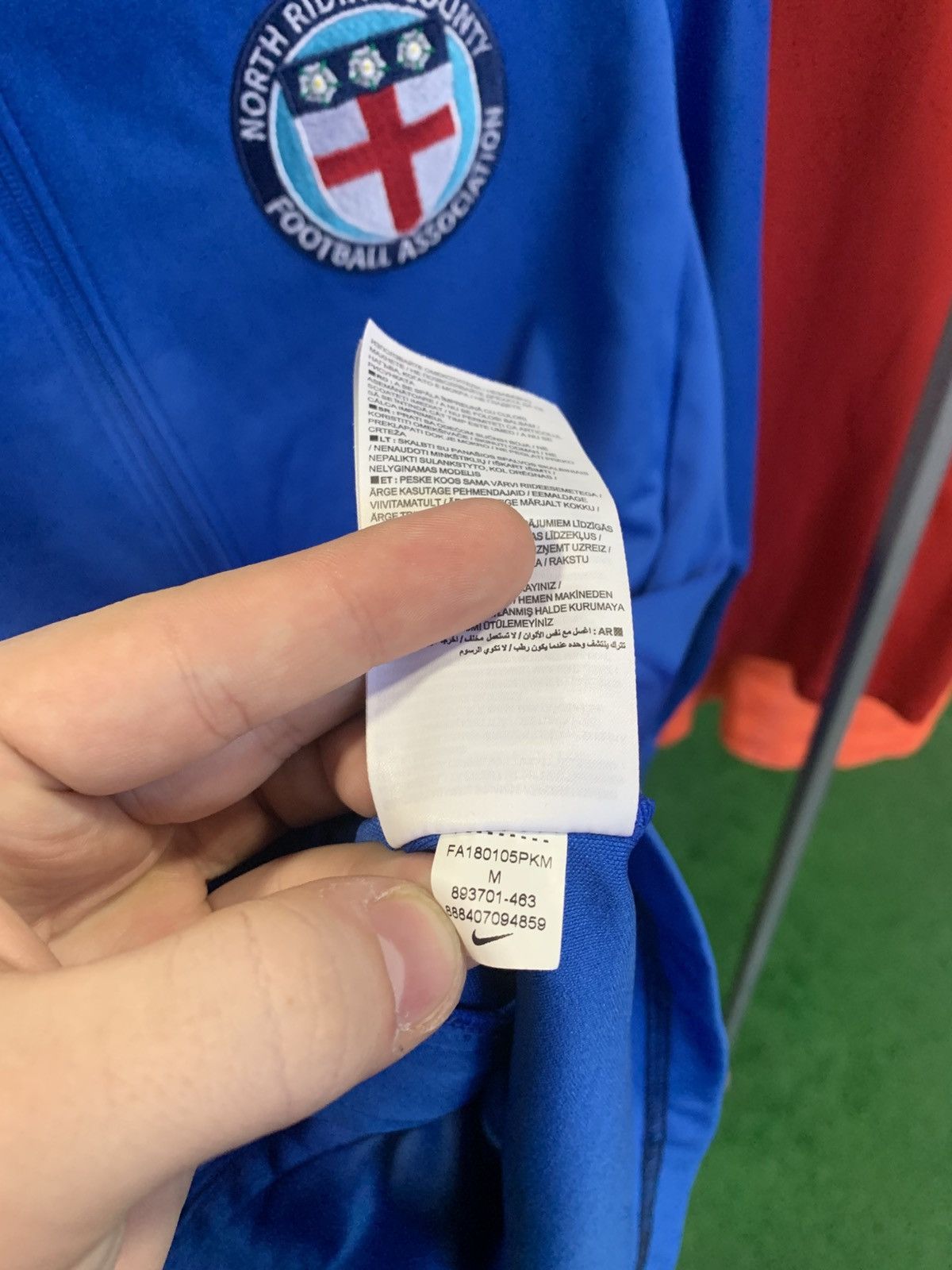 Nike North Riding Country Football Association Nike Jacket Size US M / EU 48-50 / 2 - 6 Thumbnail