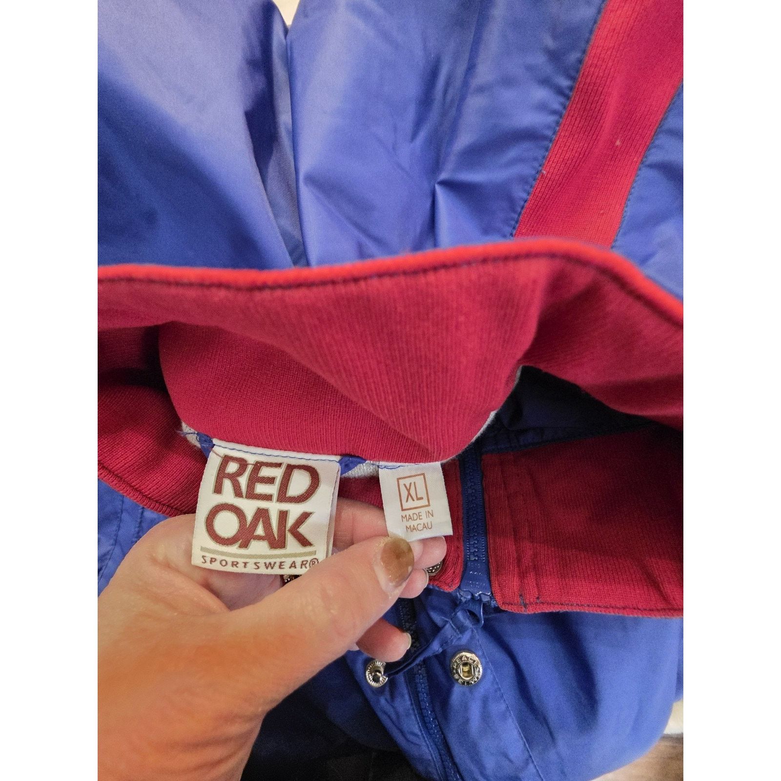Other Kansas Jayhawks Red Oak Men's Full Zip Windbreaker XL Size US XL / EU 56 / 4 - 4 Thumbnail
