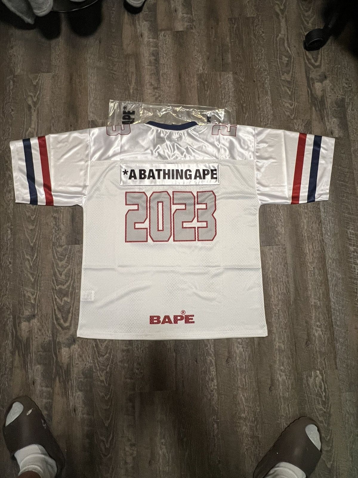 Bape Football Jersey | Grailed