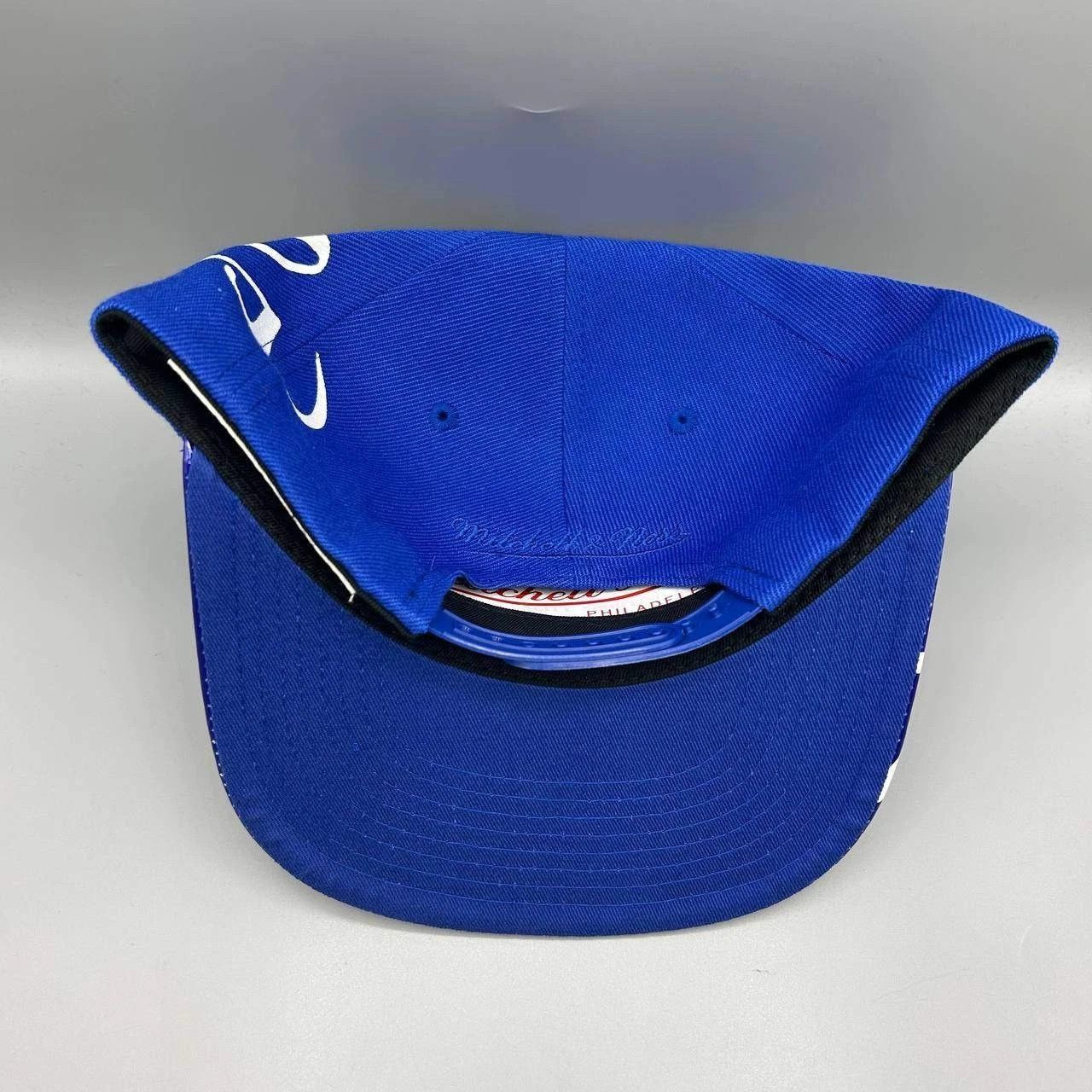 Mitchell & Ness Chicago Bulls NBA Hat Men Blue The Finals Snap Back Cap New Size ONE SIZE - 2 Thumbnail