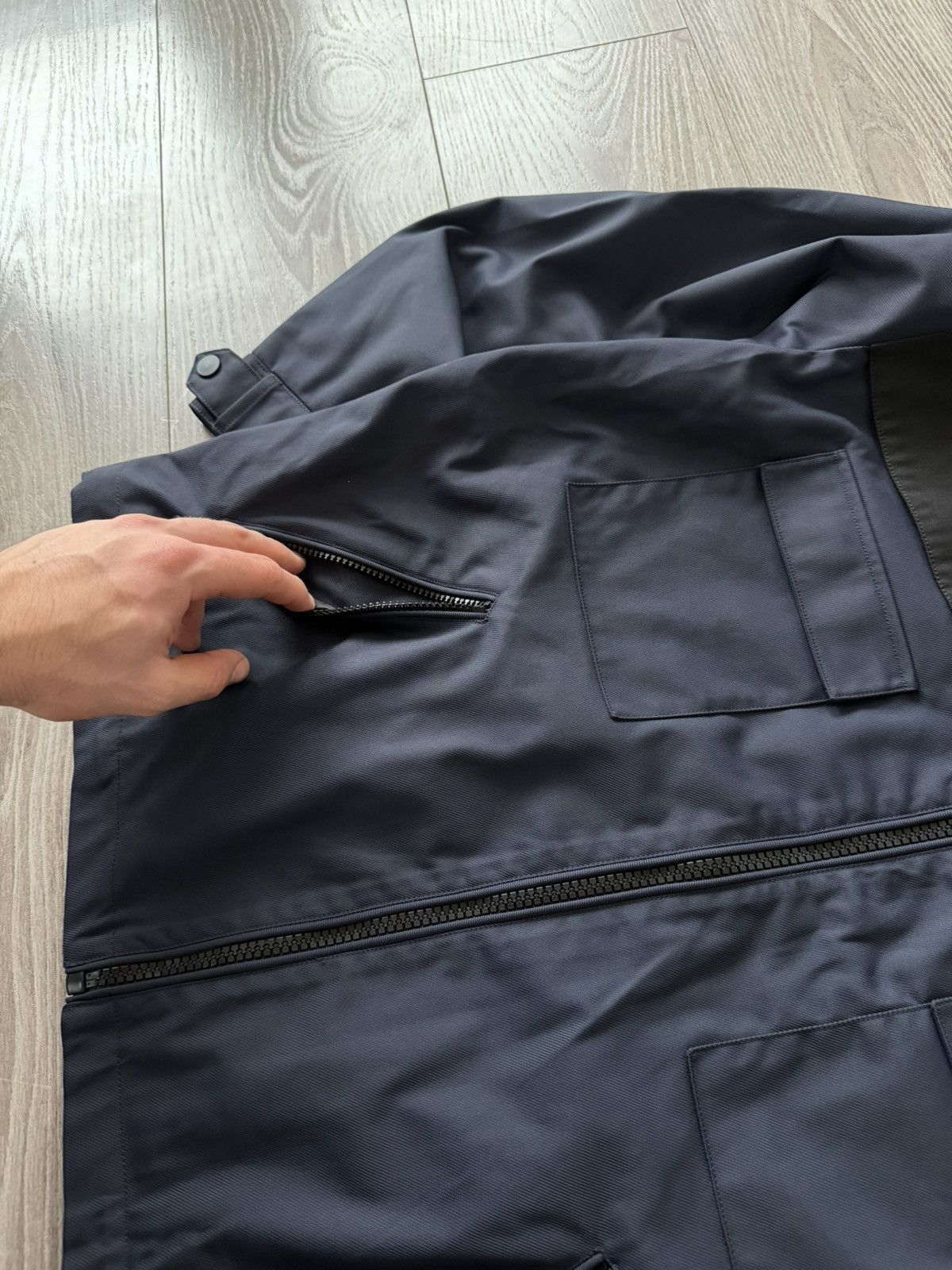 Iro IRO Spring /Summer 2022 Blue/Black Barnes Paris Jacket Size US M / EU 48-50 / 2 - 11 Thumbnail