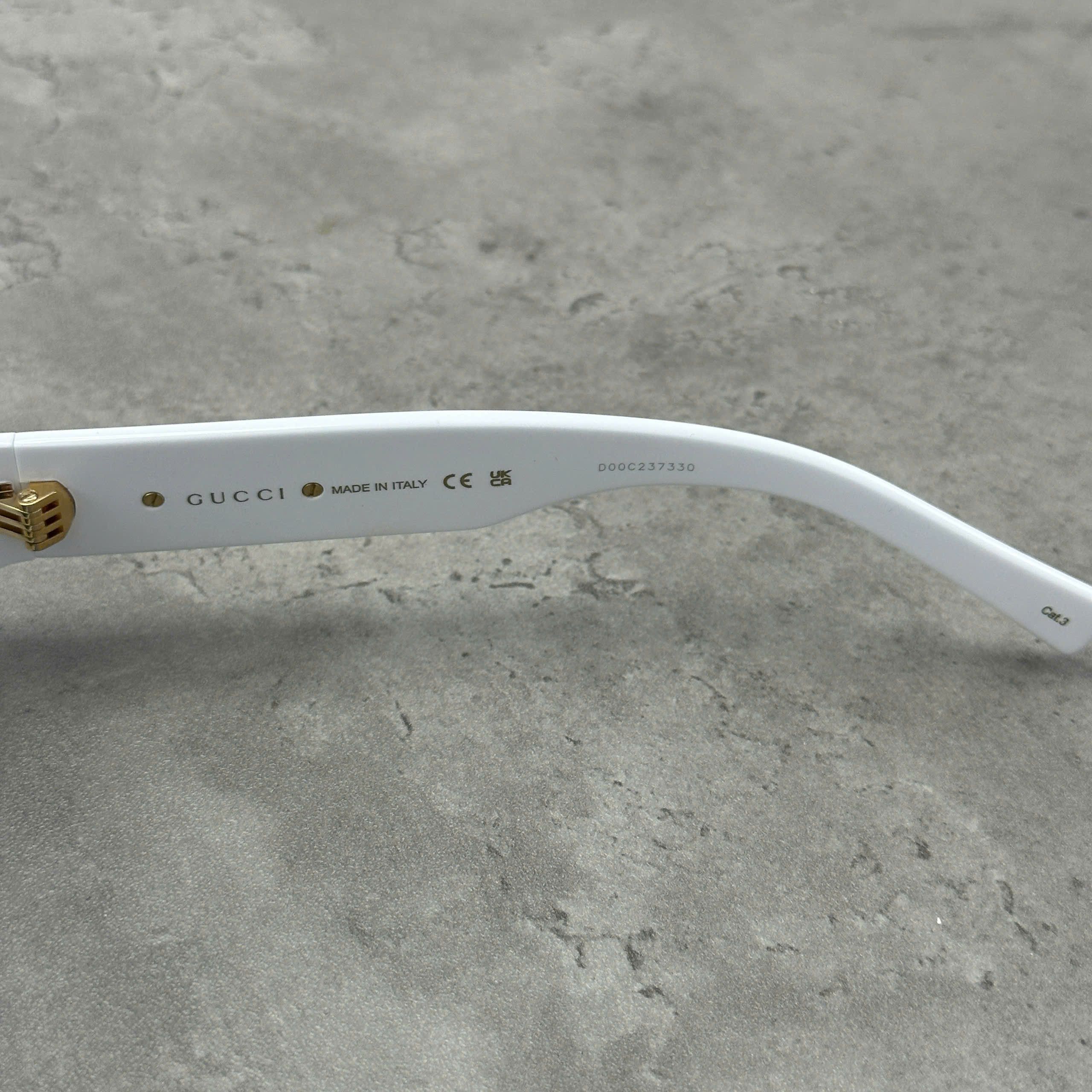Gucci GUCCI GG1771S 002 Sunglasses WHITE Size ONE SIZE - 4 Thumbnail