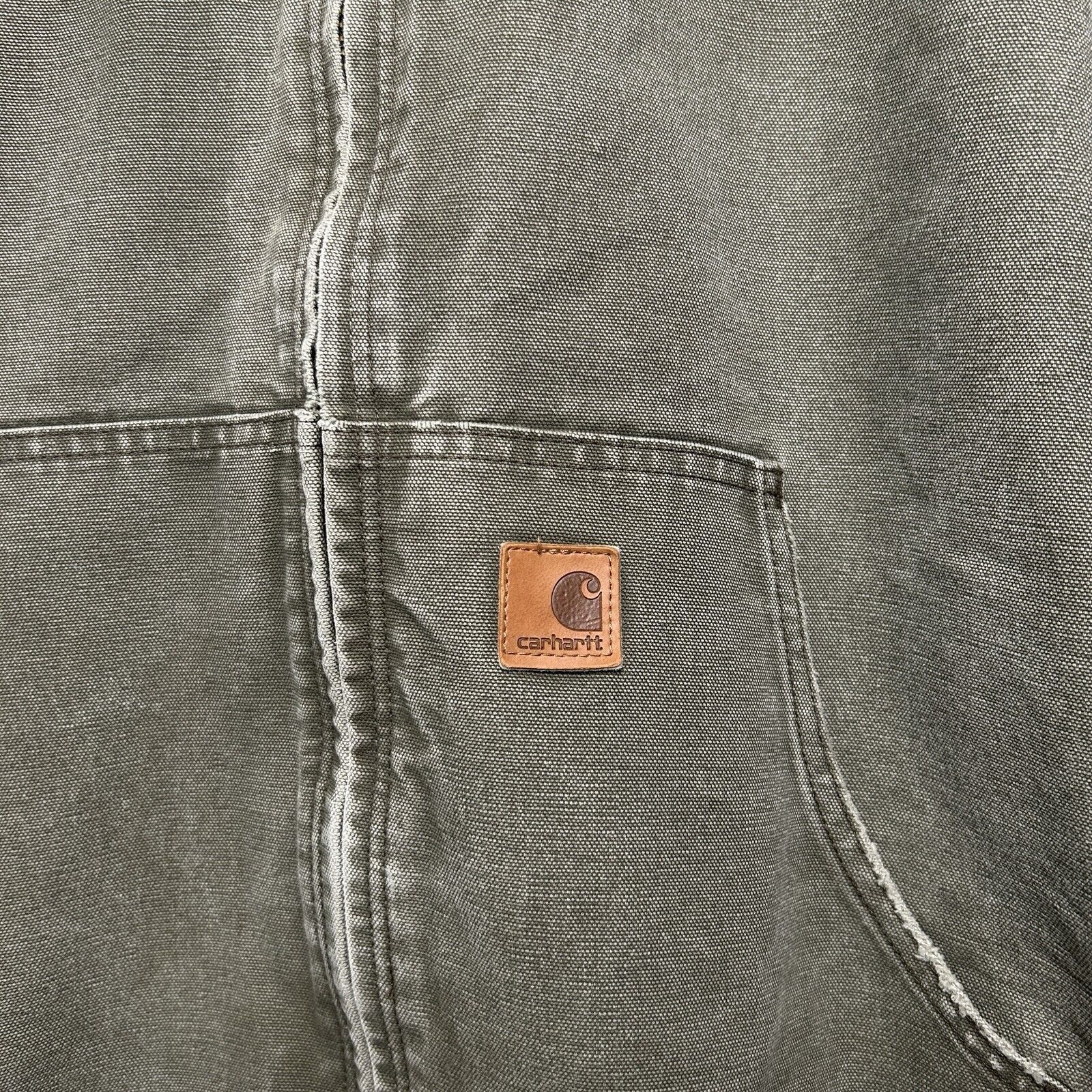 Carhartt Vintage Carhartt Hooded Active Jacket “Army Green” J130 ARG Size US XL / EU 56 / 4 - 3 Thumbnail