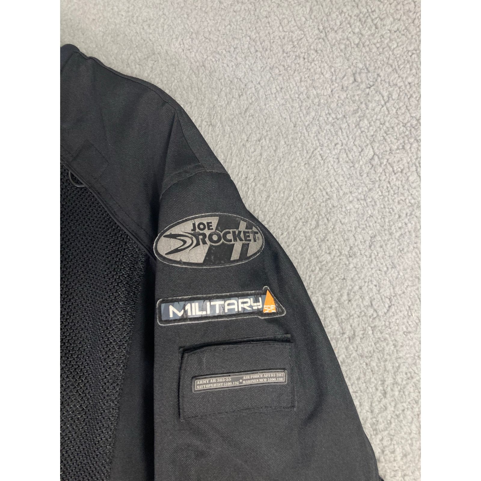 Joe Rocket Joe Rocket Men's Black Mesh Motorcycle Jacket Size L Size US L / EU 52-54 / 3 - 7 Thumbnail