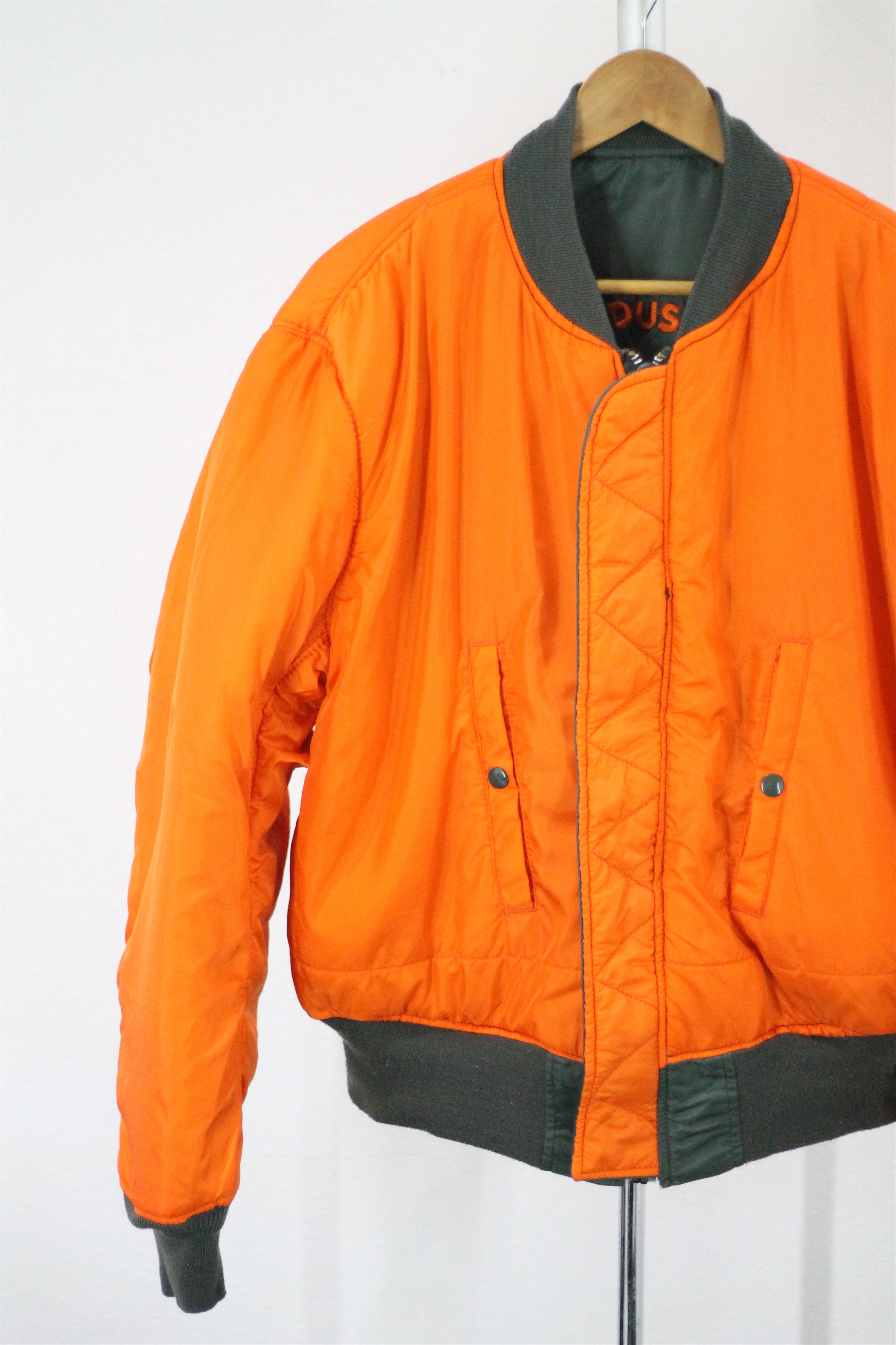 Alpha Industries Vintage ALPHA INDUSTRIES Reversible Bomber Jacket. Size US XL / EU 56 / 4 - 13 Thumbnail