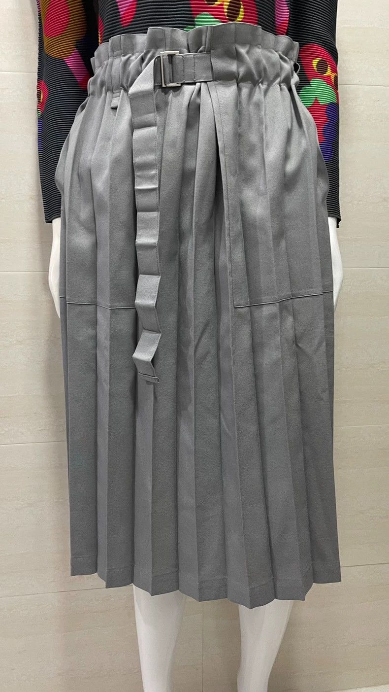 Issey Miyake Issey Miyake size:one size Grey pleated skirt Size 42" / US 20 - 5 Thumbnail