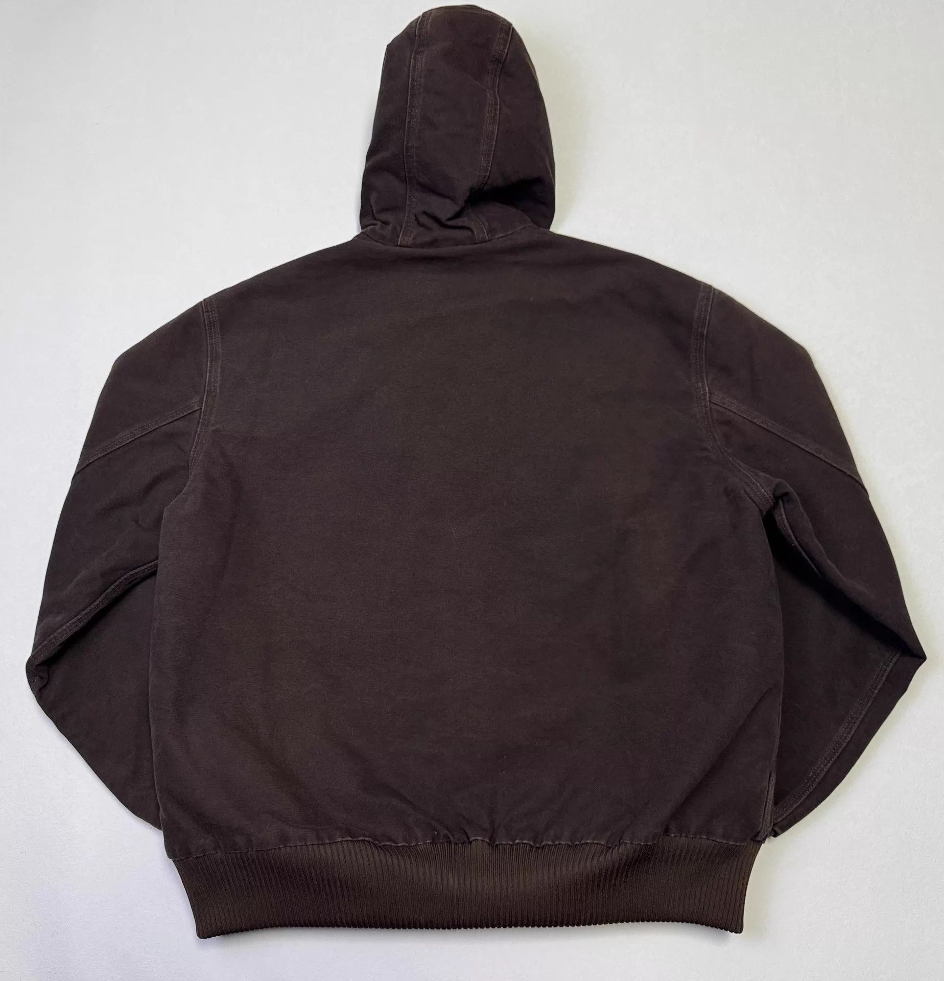 Carhartt Vintage Carhartt J130 DKB Brown L Hooded Workwear Size US L / EU 52-54 / 3 - 5 Thumbnail
