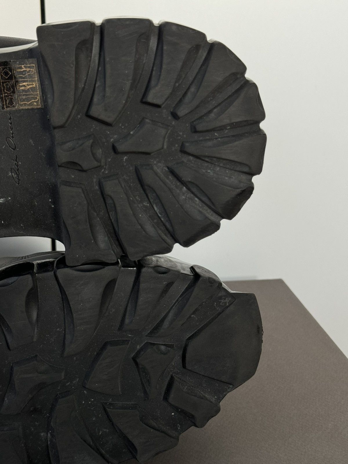 Rick Owens *RARE* Beatle Bozo Tractor Boots with Black Polished Sole Size US 10 / EU 43 - 8 Thumbnail