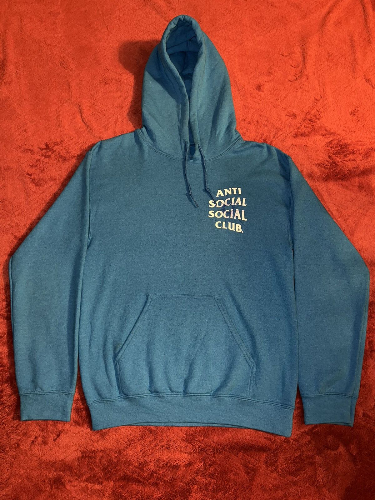 Anti Social Social Club Theories Hoodie Pink