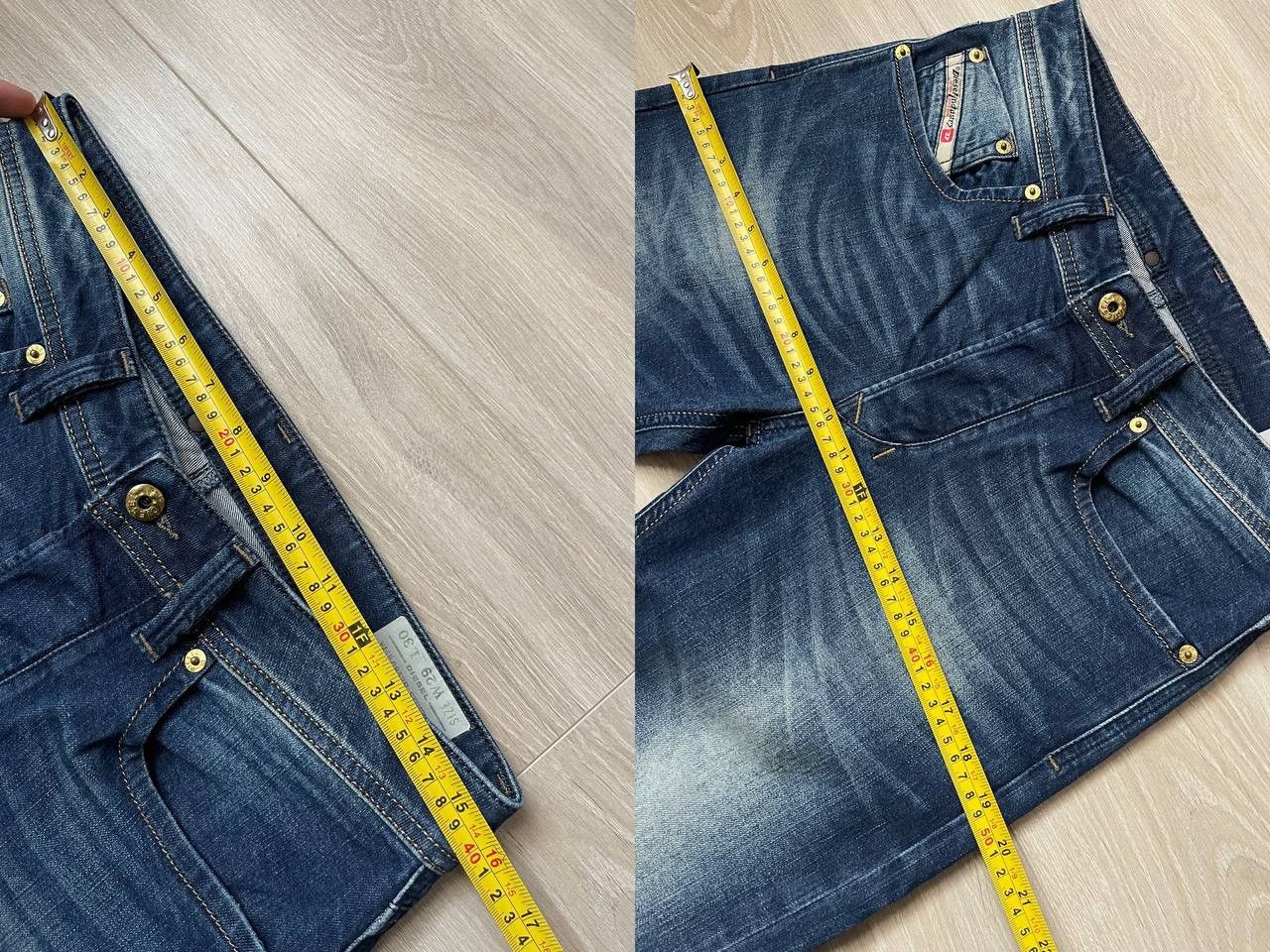 Diesel Vintage Diesel Blue Jeans Denim Size W29 L30 Size US 29 - 7 Thumbnail