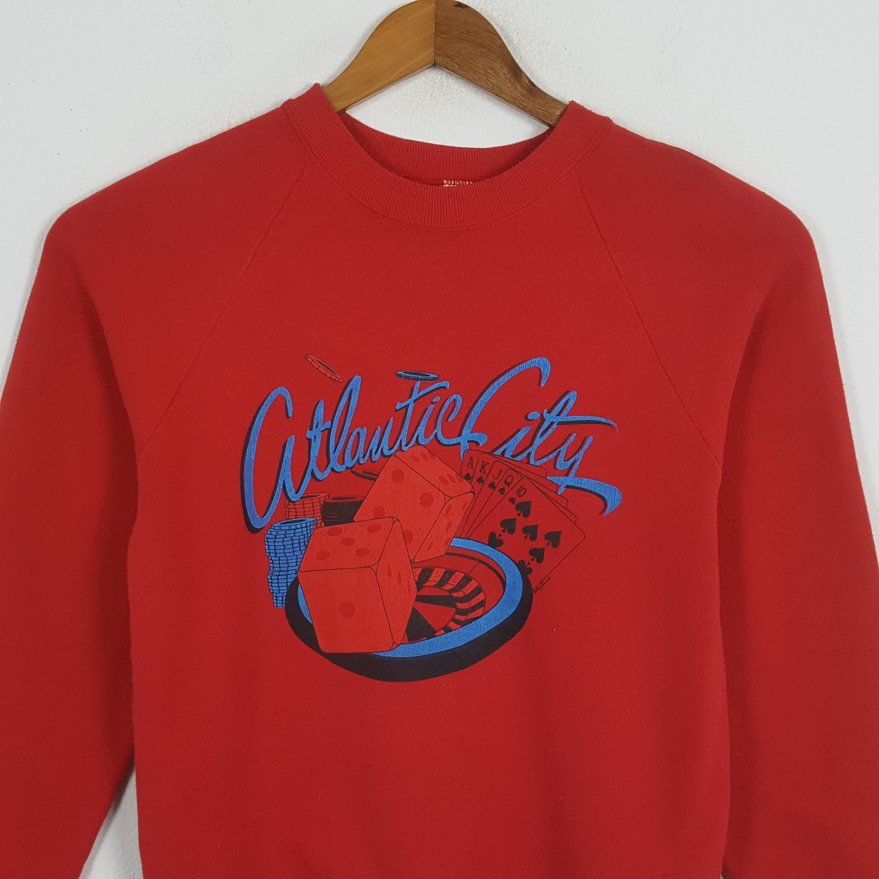 MLB × Vintage Vintage ATLANTA CITY American State Promotion Sweatshirst Size US S / EU 44-46 / 1 - 2 Thumbnail