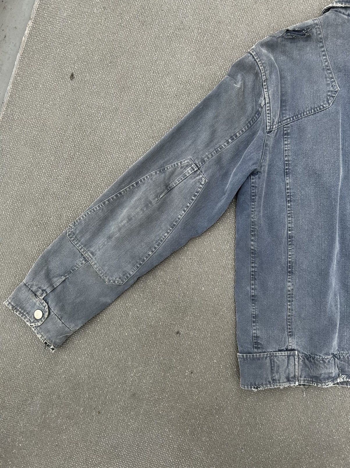 Dolce & Gabbana Dolce&gabanna 00s distressed canvas work jacket Size US M / EU 48-50 / 2 - 8 Thumbnail