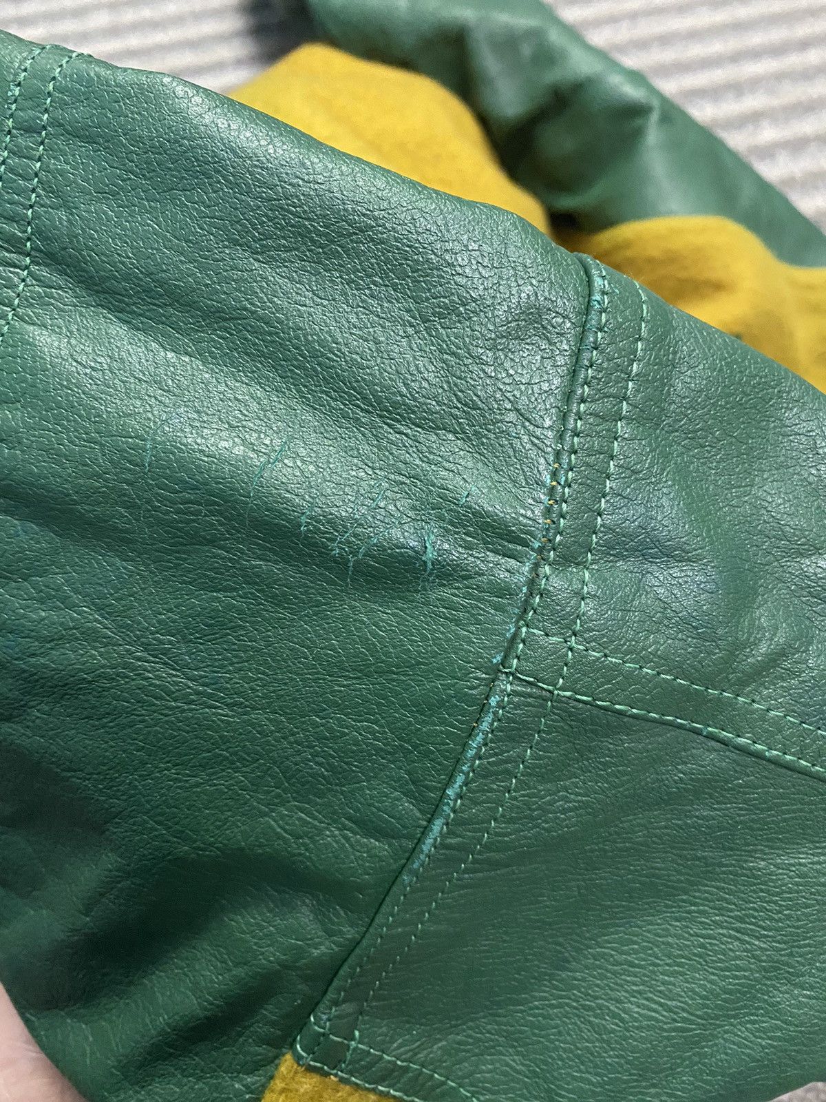 Vintage Vintage Kearney House Varsity Jacket Leather Sleeve Size US L / EU 52-54 / 3 - 10 Thumbnail