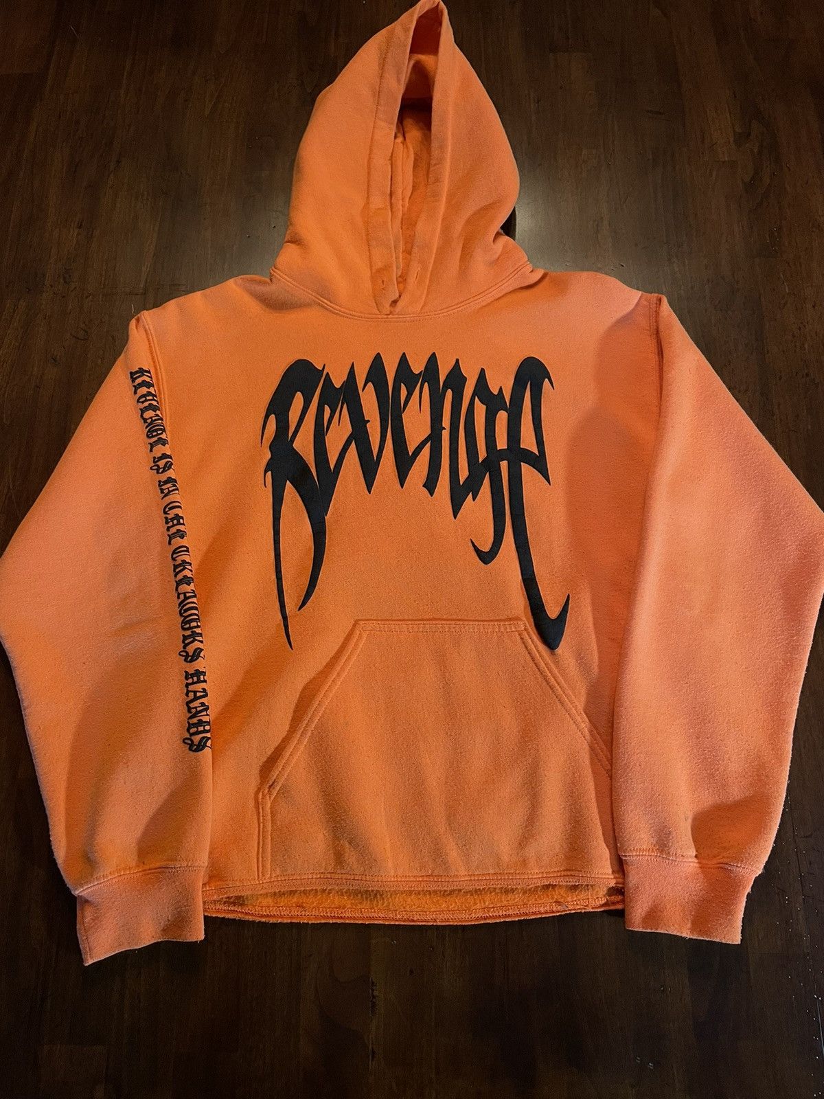 Revenge Revenge x XXXTENTACION Orange Kill Hoodie Size US S / EU 44-46 / 1 - 3 Thumbnail