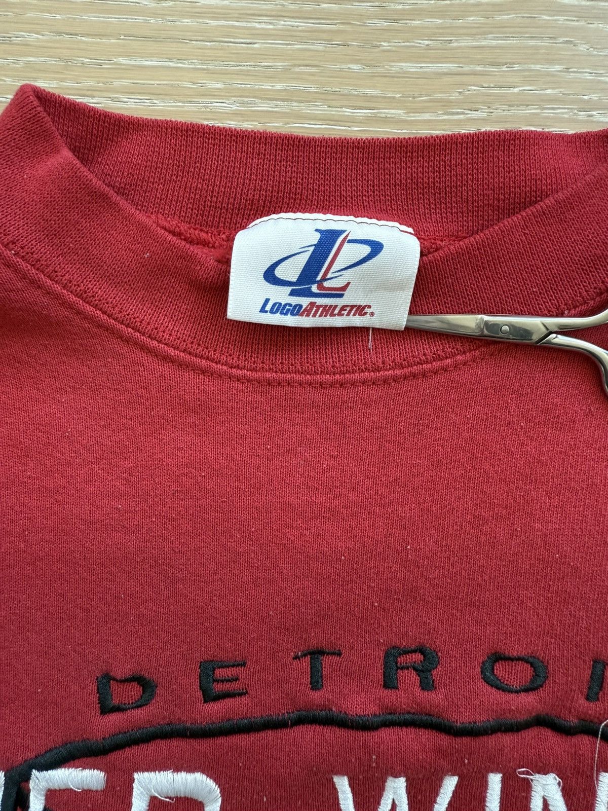 Logo Athletic Detroit Red Wings NHL Pullover Size US L / EU 52-54 / 3 - 4 Thumbnail