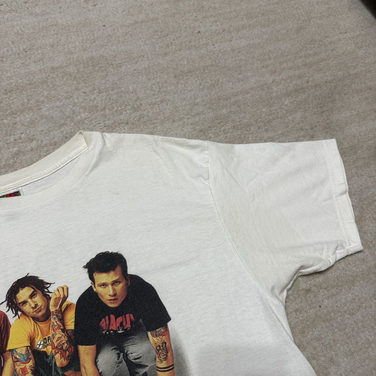 Fruit Of The Loom Vintage Y2K Blink 182 Mark Tom and Travis Show Tour T-shirt Size US XL / EU 56 / 4 - 2 Thumbnail