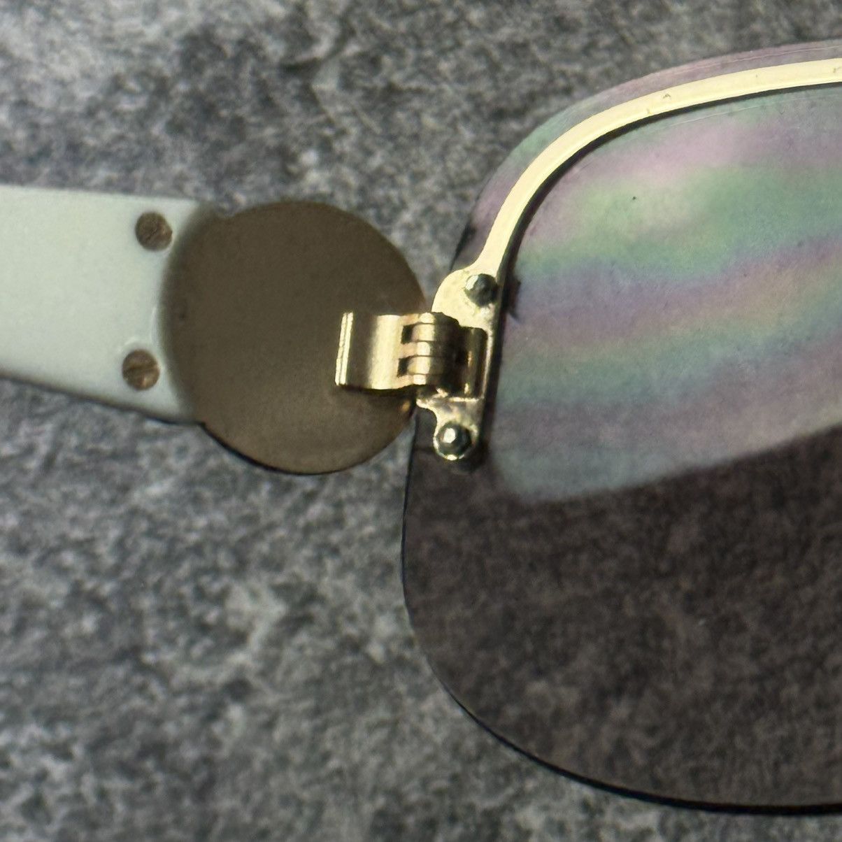 Marc by Marc Jacobs Marc by Marc Jacobs Y2K Shield Sunglasses Size ONE SIZE - 8 Thumbnail