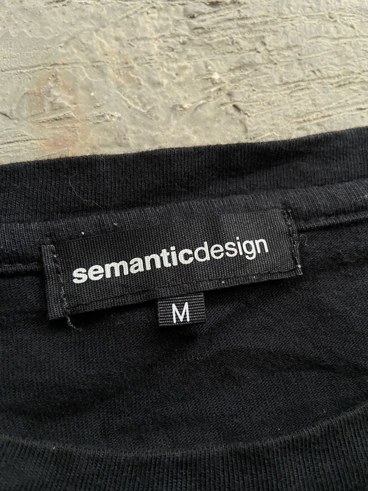semanticdesign 2000s Semanticdesign - Double Layerd T-Shirt Size US L / EU 52-54 / 3 - 4 Thumbnail