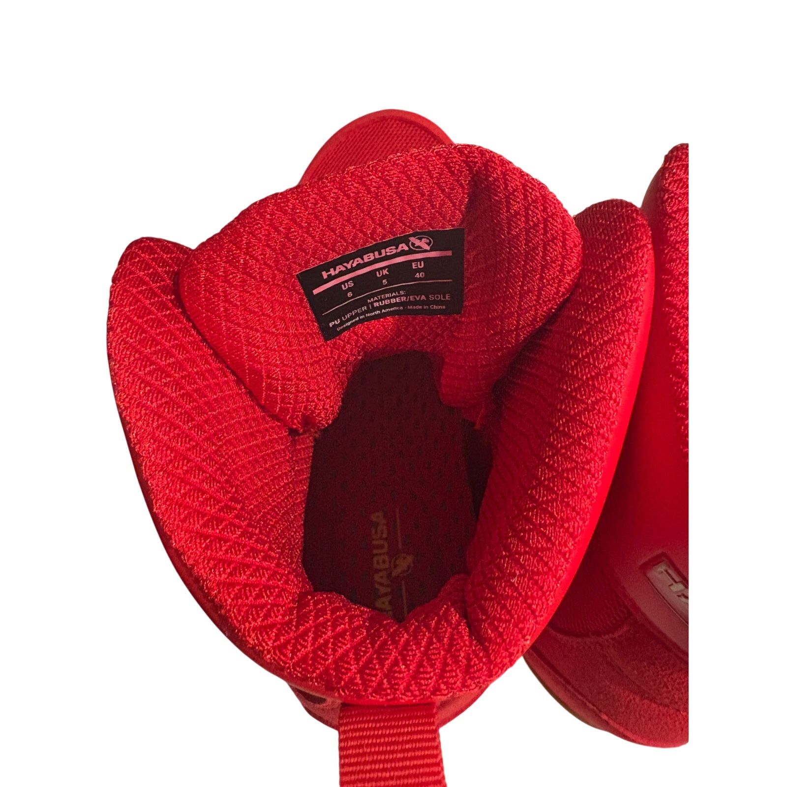 Other HAYABUSA | Pro Boxing Shoes | Unisex | Red | M6 W7.5 | 27cm Size US 6 / EU 39 - 9 Thumbnail