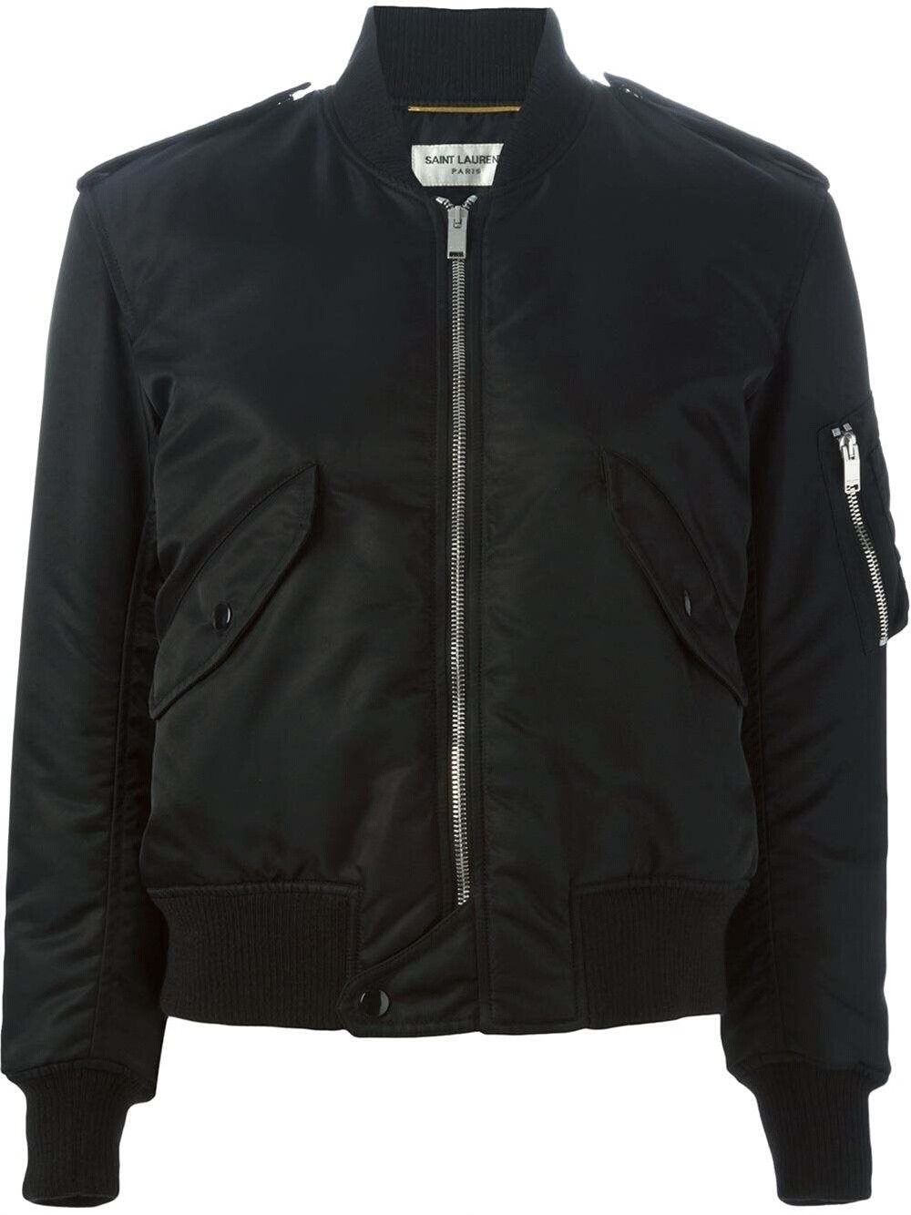 Saint Laurent Paris Saint Laurent SLP Flight Jacket Size US S / EU 44-46 / 1 - 1 Thumbnail