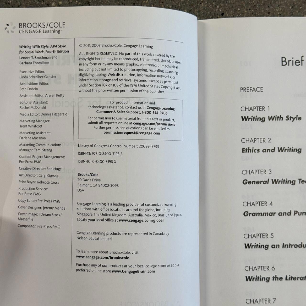 Designer Writing with Style APA Style for Social Work 4th Edition Size ONE SIZE - 6 Thumbnail