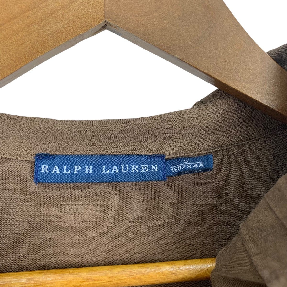 Polo Ralph Lauren Vintage POLO RALPH LAUREN Ruffle Trim V-Neck Tee Shirt Top Size S / US 4 / IT 40 - 6 Thumbnail