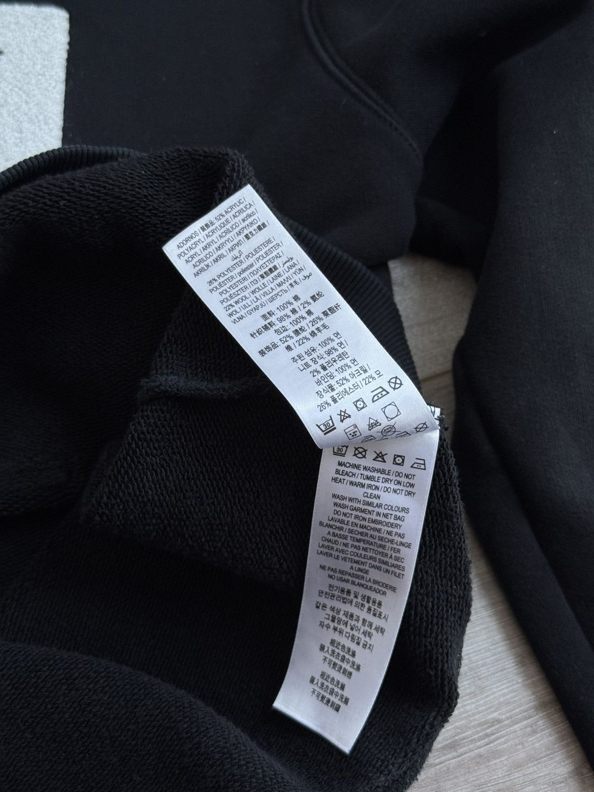 Burberry Burberry London England Black Box Logo Hoodie Size M Cotton Size US M / EU 48-50 / 2 - 13 Thumbnail