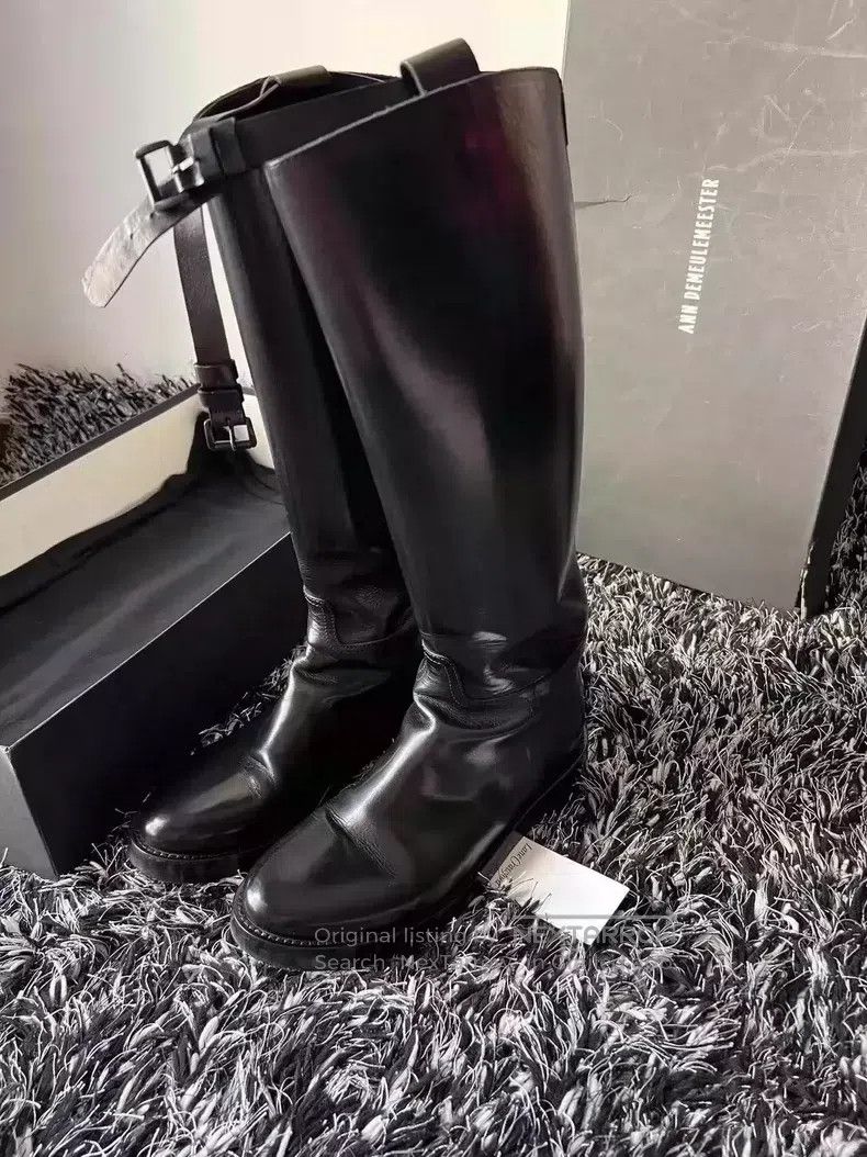 Ann Demeulemeester Ann Demeulemeester 39.5 women's high boots Size US 9 / IT 39 - 2 Thumbnail