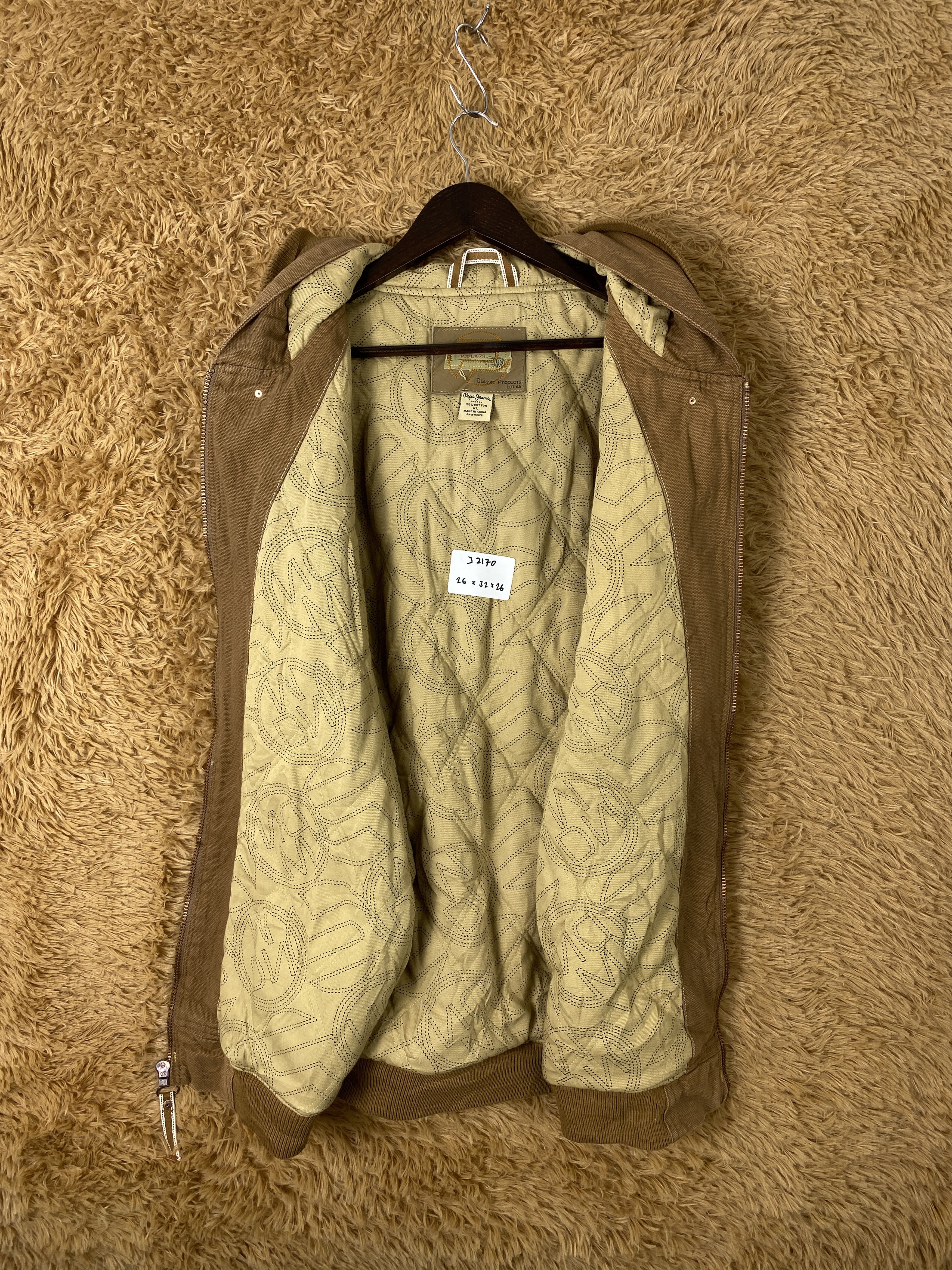 Pepe Jeans Vintage Pepe Jeans London Hoodie Jacket J2170 Size US L / EU 52-54 / 3 - 9 Thumbnail