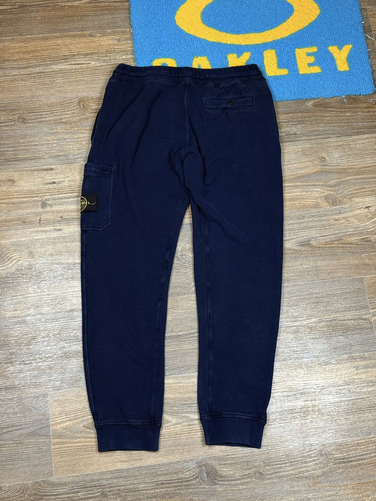 Stone Island Stone Island Blue Cargo Jogger Sweat Pants Size US 34 / EU 50 - 7 Thumbnail