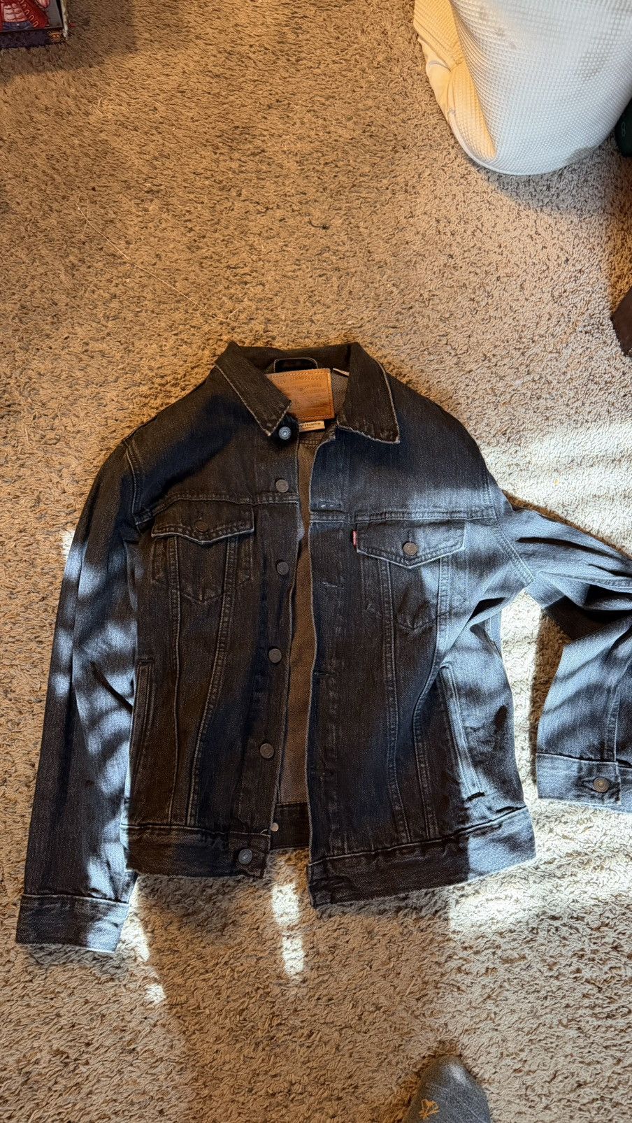 Levi's Levi’s black denim jacket Size US S / EU 44-46 / 1 - 1 Thumbnail